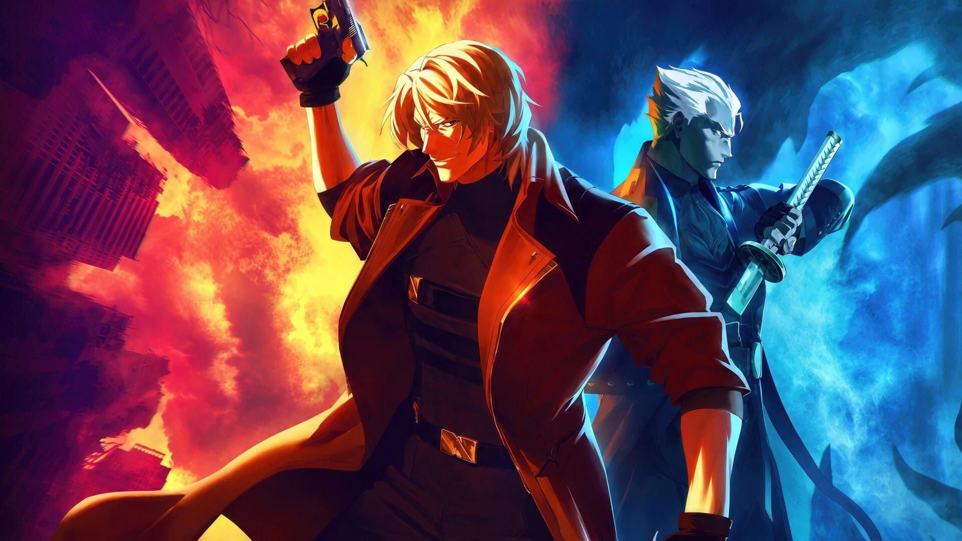 1920x1080 Dante vs Vergil