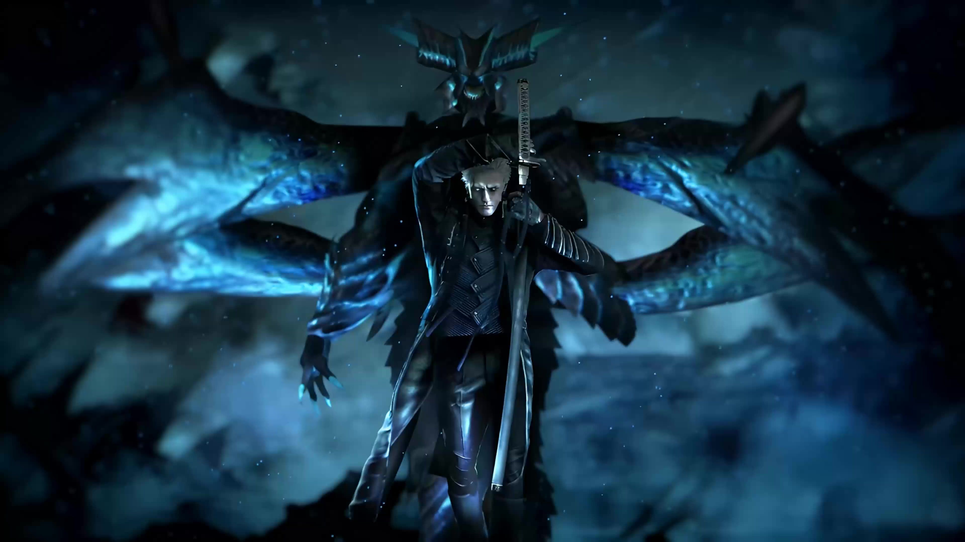 3840x2160 Vergil's Sin Devil Trigger (DMC) Live Wallpaper