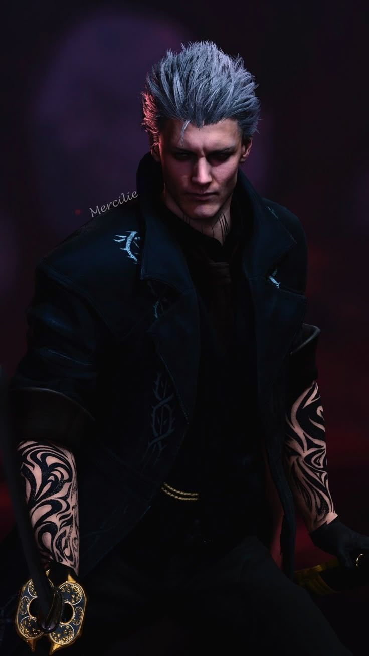 736x1308 Vergil wallpaper phone. Dmc vergil wallpaper, Vergil outfits, Dark fantasy art