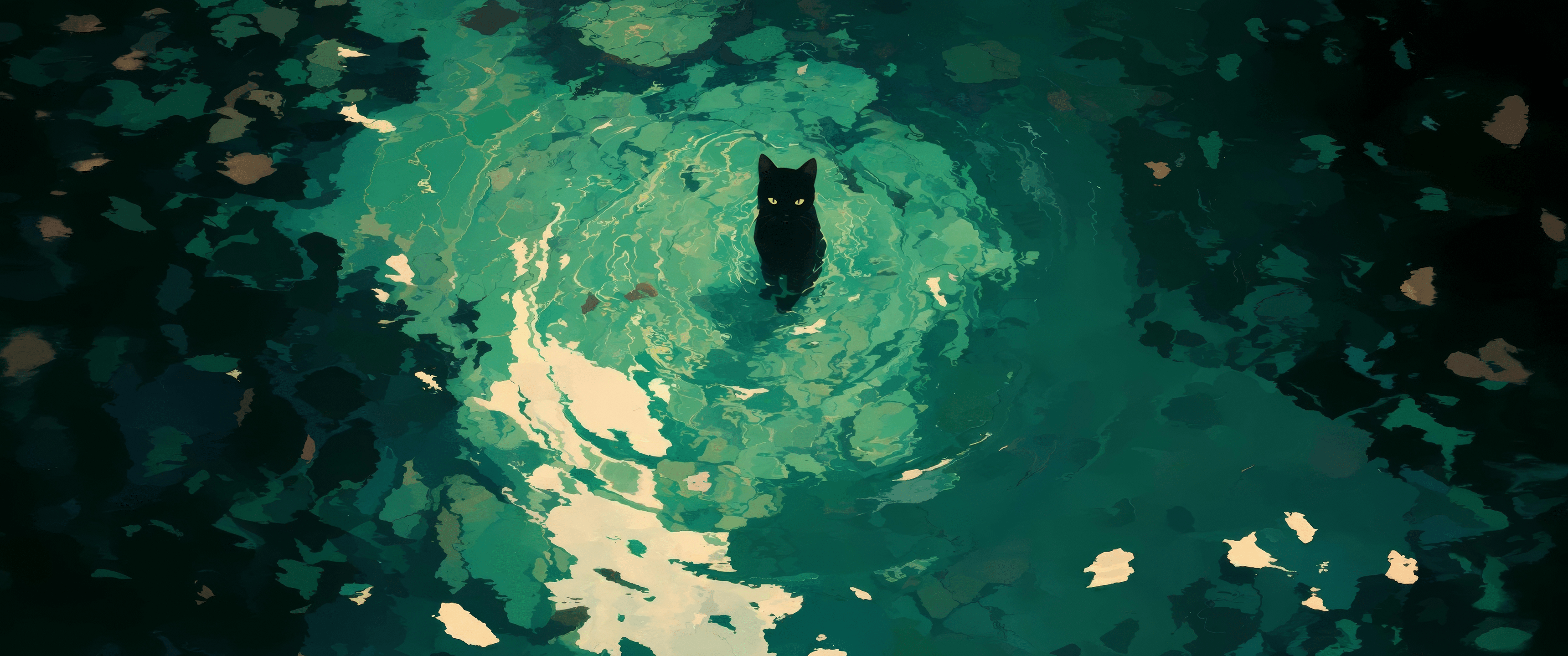 3440x1440 Black Cat [3440x1440]