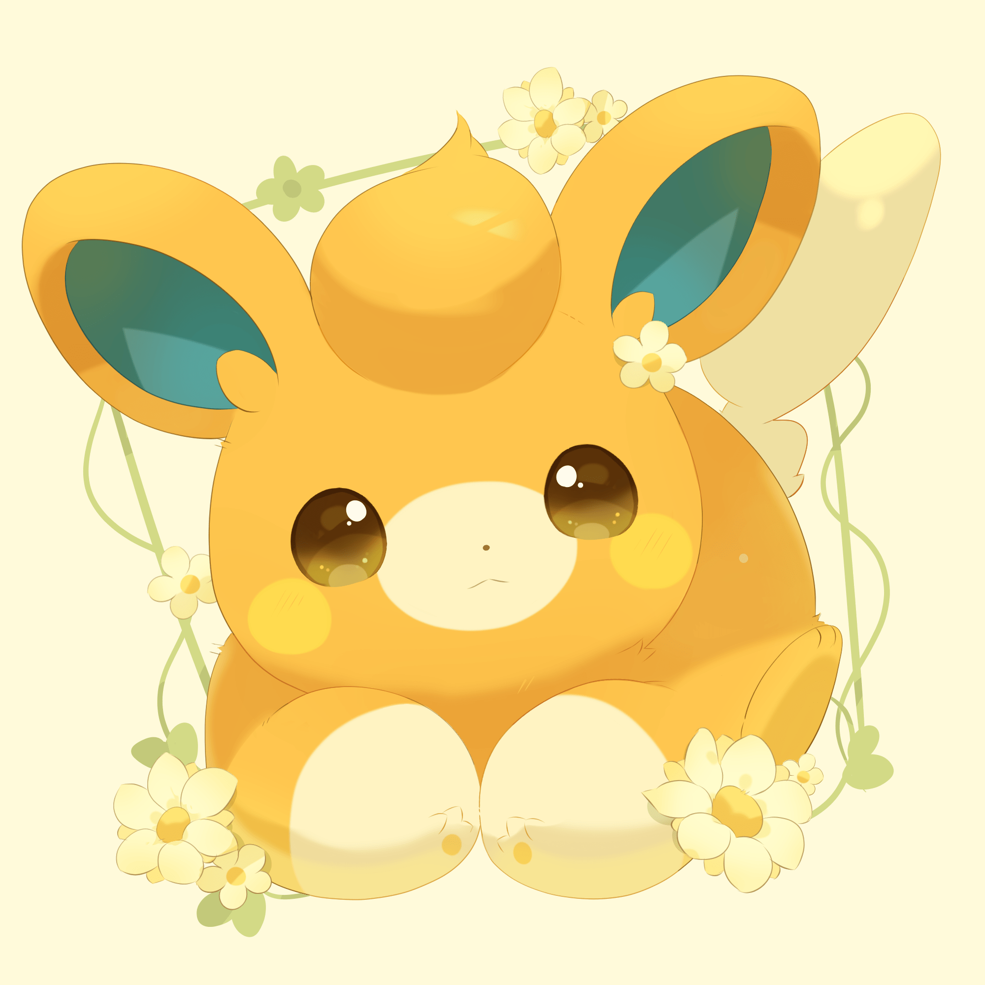 2000x2000 Pawmiémon Scarlet & Violet by ushiinu Anime Image Board