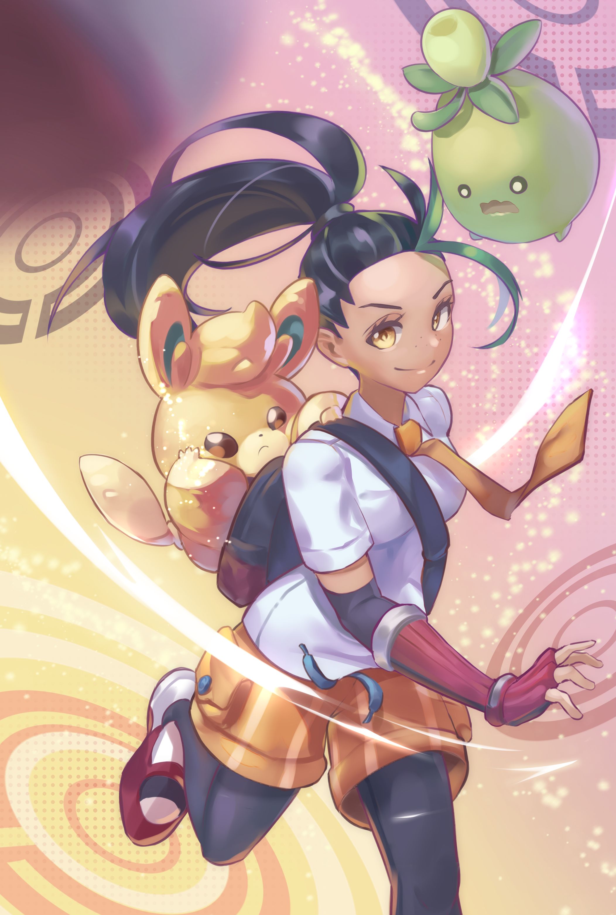 2104x3124 Pawmiémon Scarlet & Violet Anime Image Board