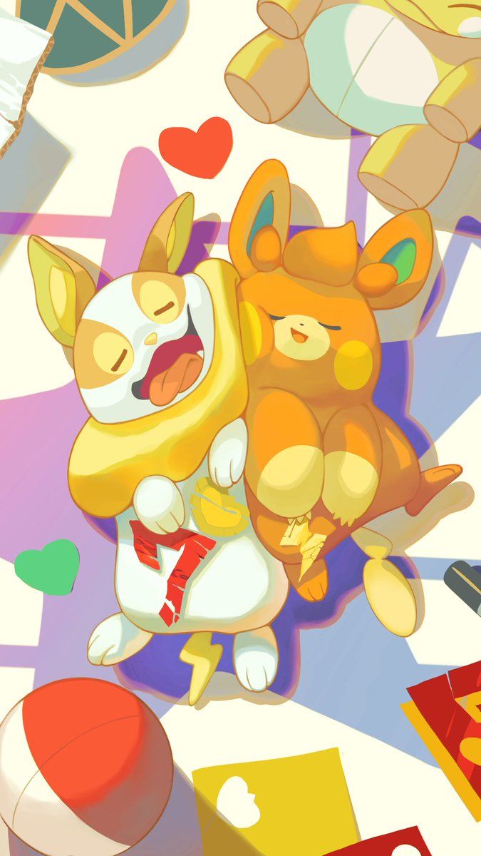 675x1200 PLDH on X: An accompanying countdown illustration featuring both Yamper and Pawmi for the Pokémon Day Pokémon Presents countdown. / X