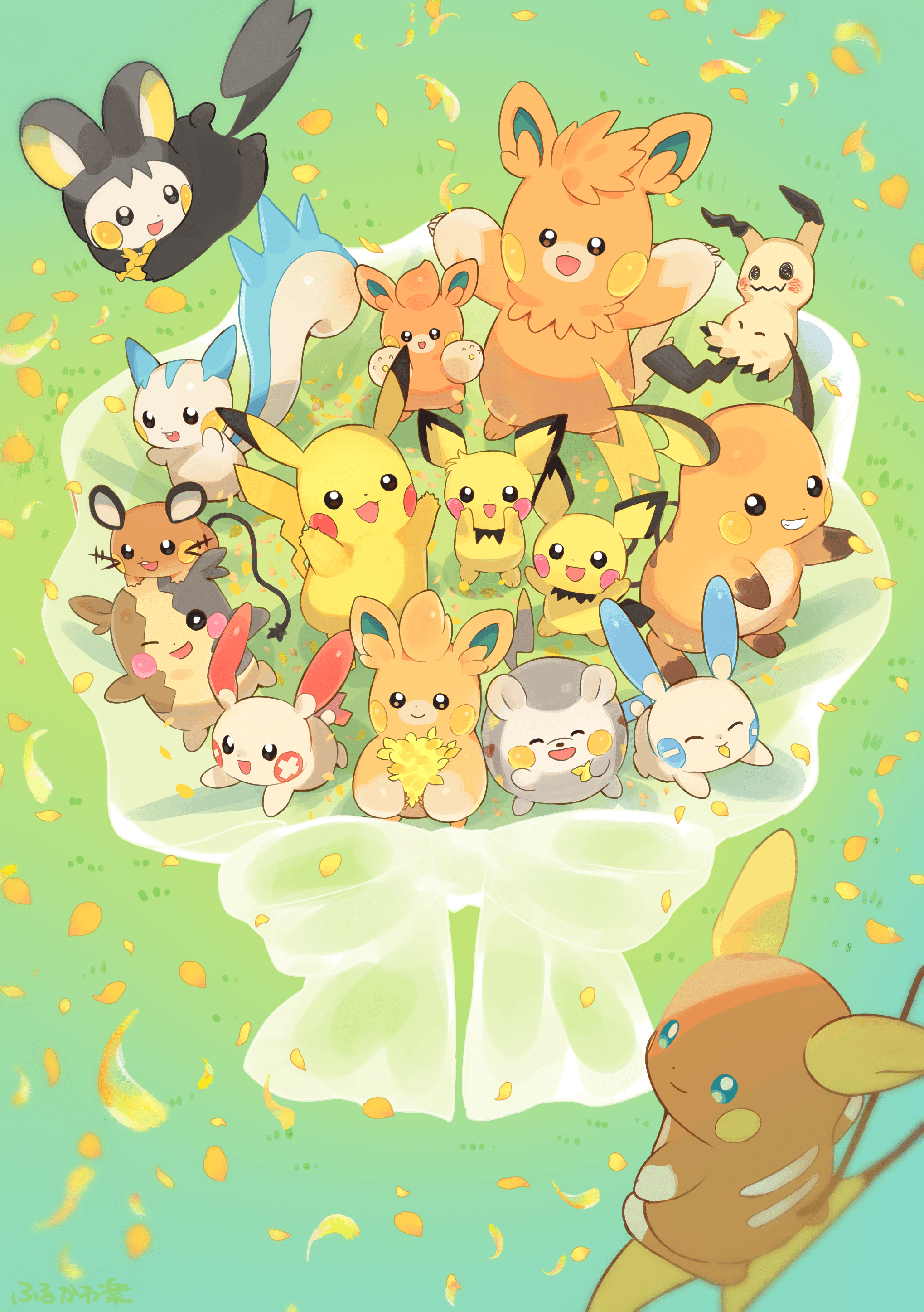 2039x2894 Pawmiémon Scarlet & Violet Anime Image Board