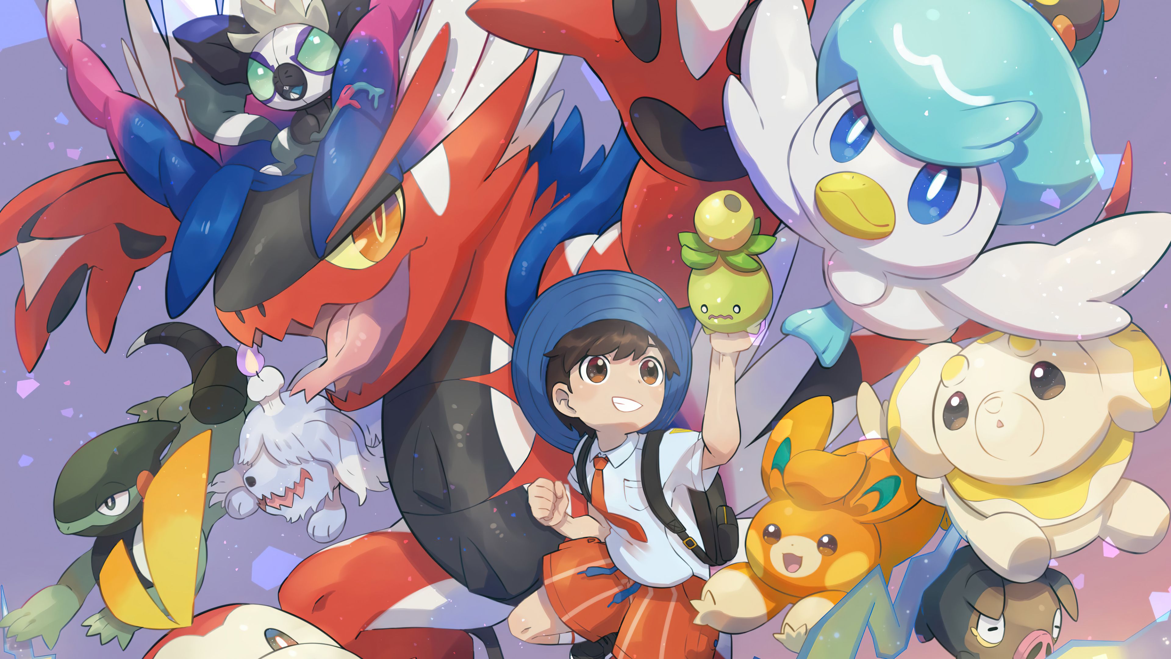 3840x2160 Pawmi(Pokemon) HD 4K Wallpaper PC & Phone