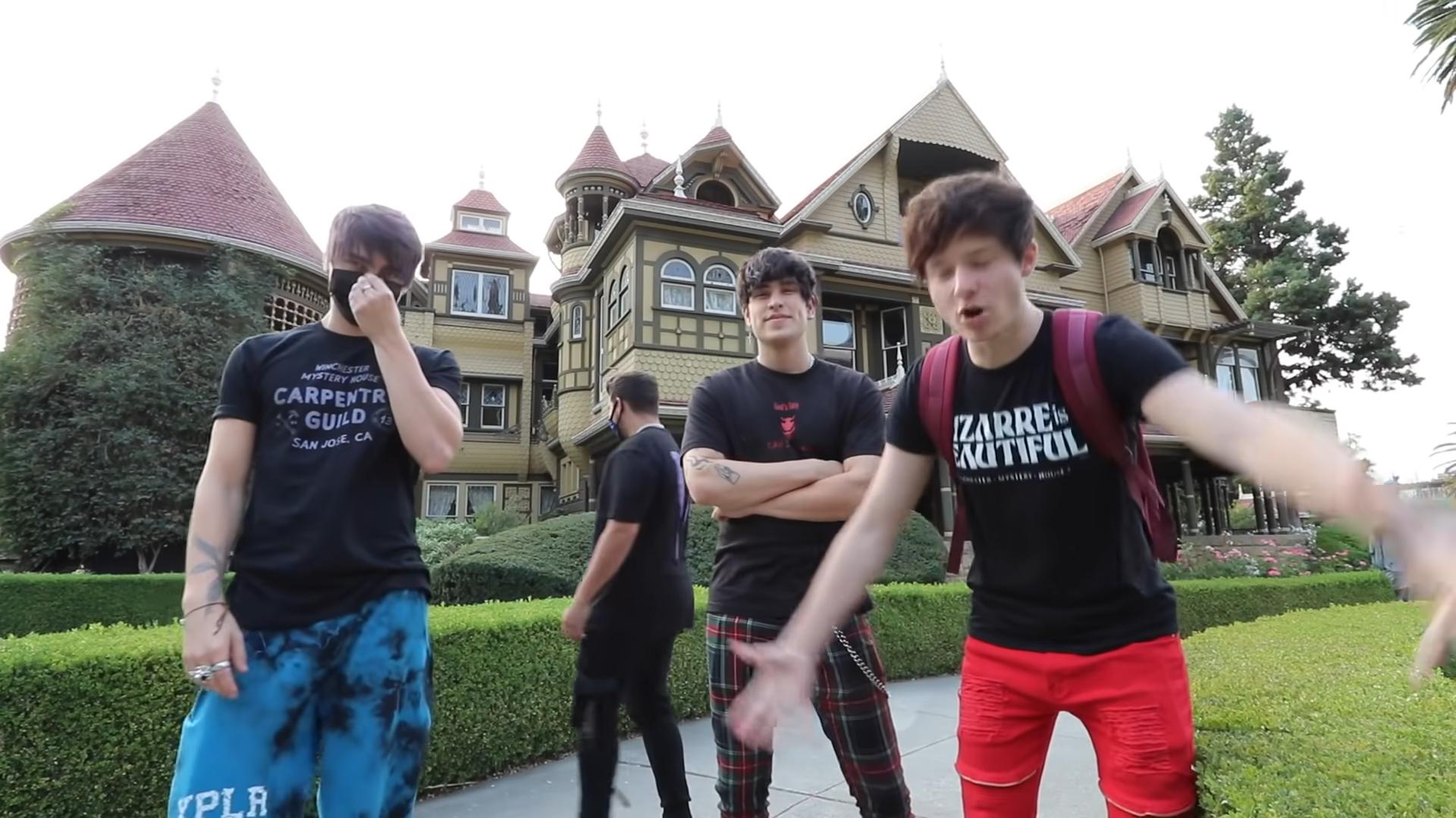 1920x1080 Sam and Colby: The Paranormal Exploring World's Largest Haunted House (Winchester Mystery House) (TV Episode 2020)