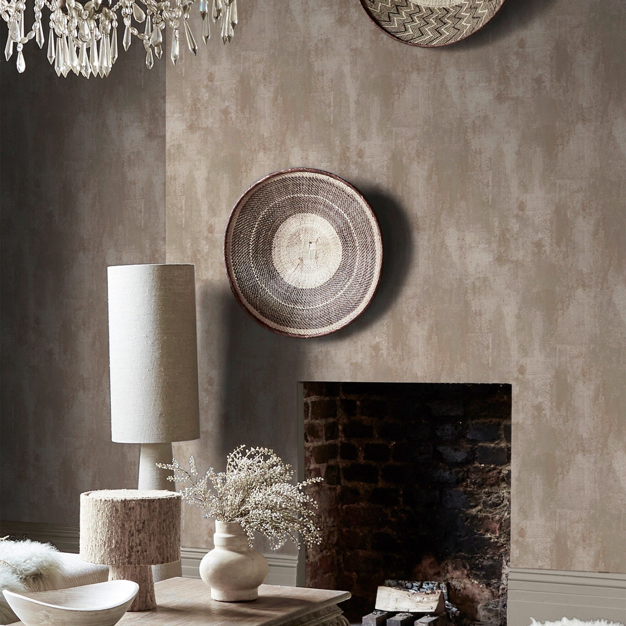 2000x2000 Abigail Ahern Oxidized Opulence Limestone Wallpaper