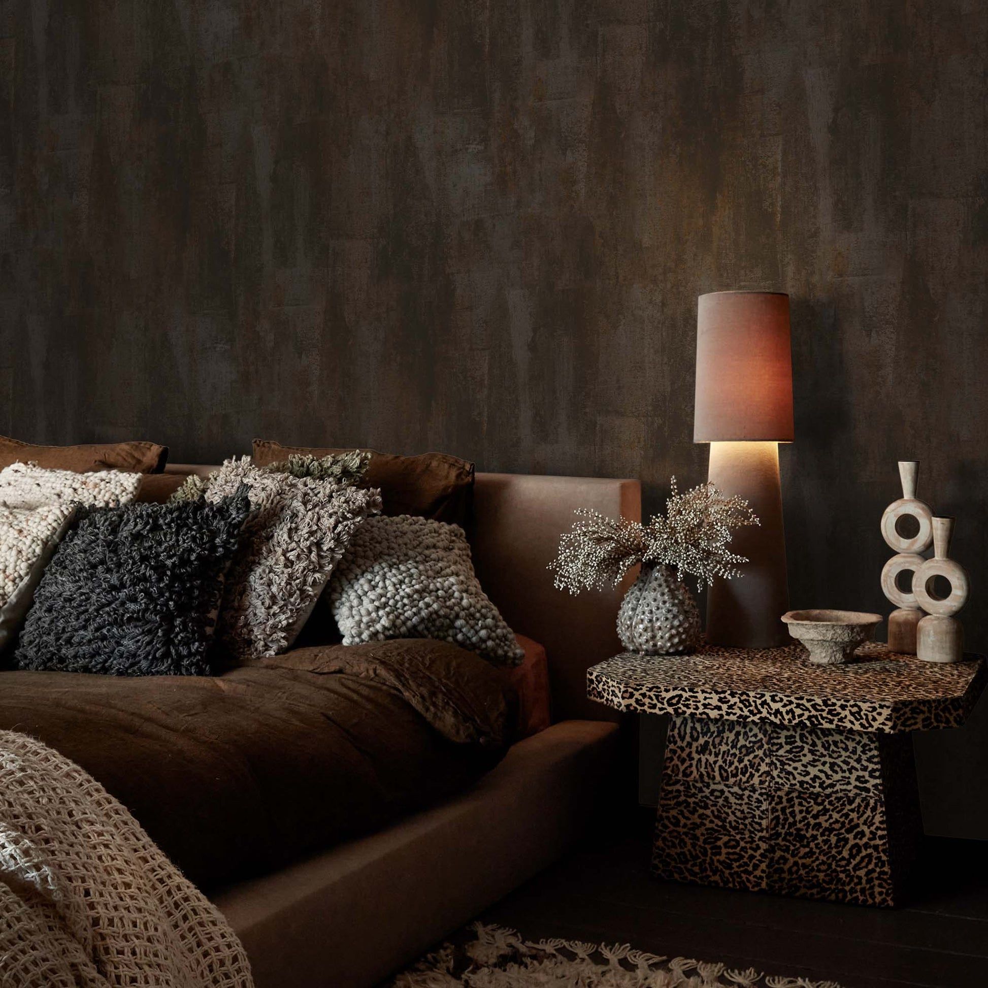 1946x1946 Oxidized Opulence Wallpaper, Charcoal