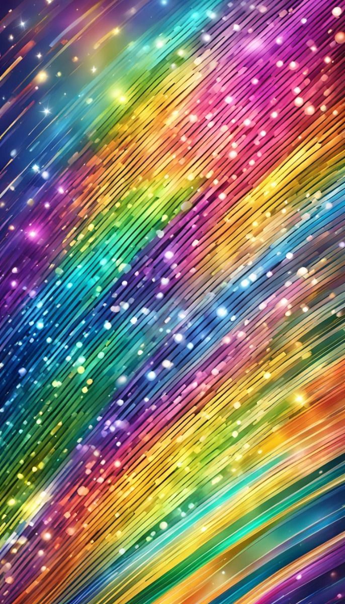 686x1200 Rainbow Aesthetic Background, Wallpaper, Illustrations (Free, High Res)