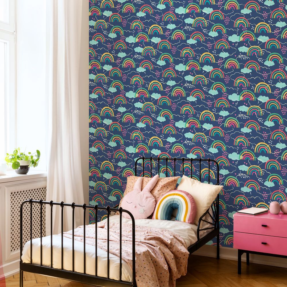 1001x1000 Rainbow Love by Hoopla Walls Mix : Wallpaper Direct