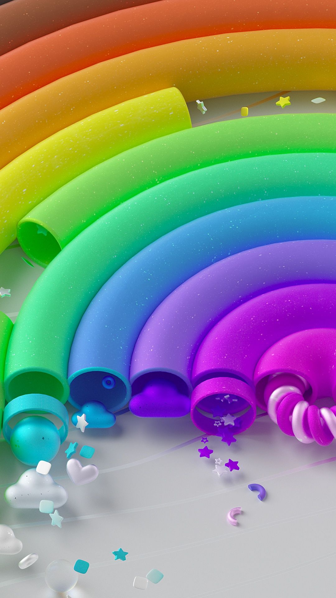 1080x1920 Microsoft Pride Wallpaper 4K, Rainbow, Colorful background