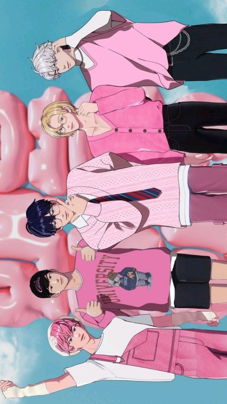 735x1307 Hamin plave wallpaper. Txt prints pink, Noah plave wallpaper, Plave kpop