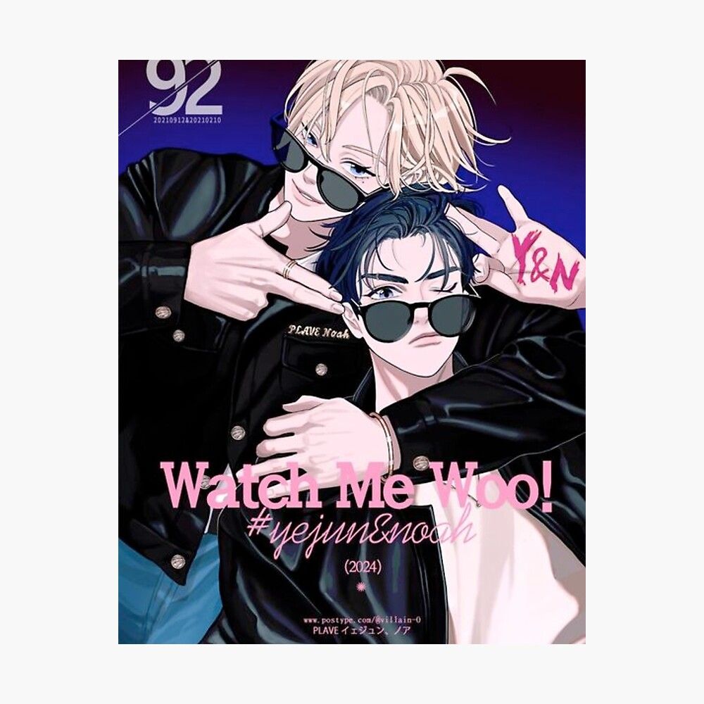 1000x1000 Cute Yejun and Noah Plave Wallpaper Poster