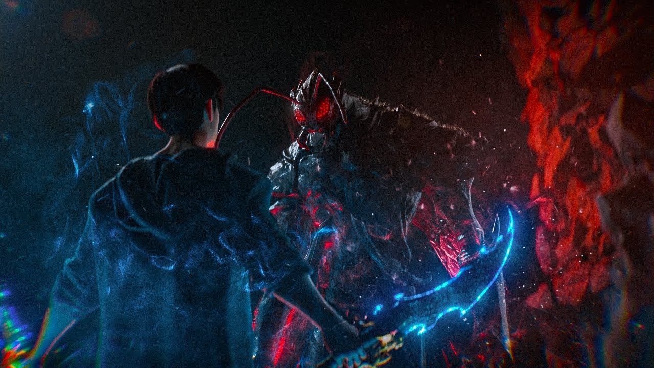 1280x720 Sung Jinwoo vs The Ant King Beru
