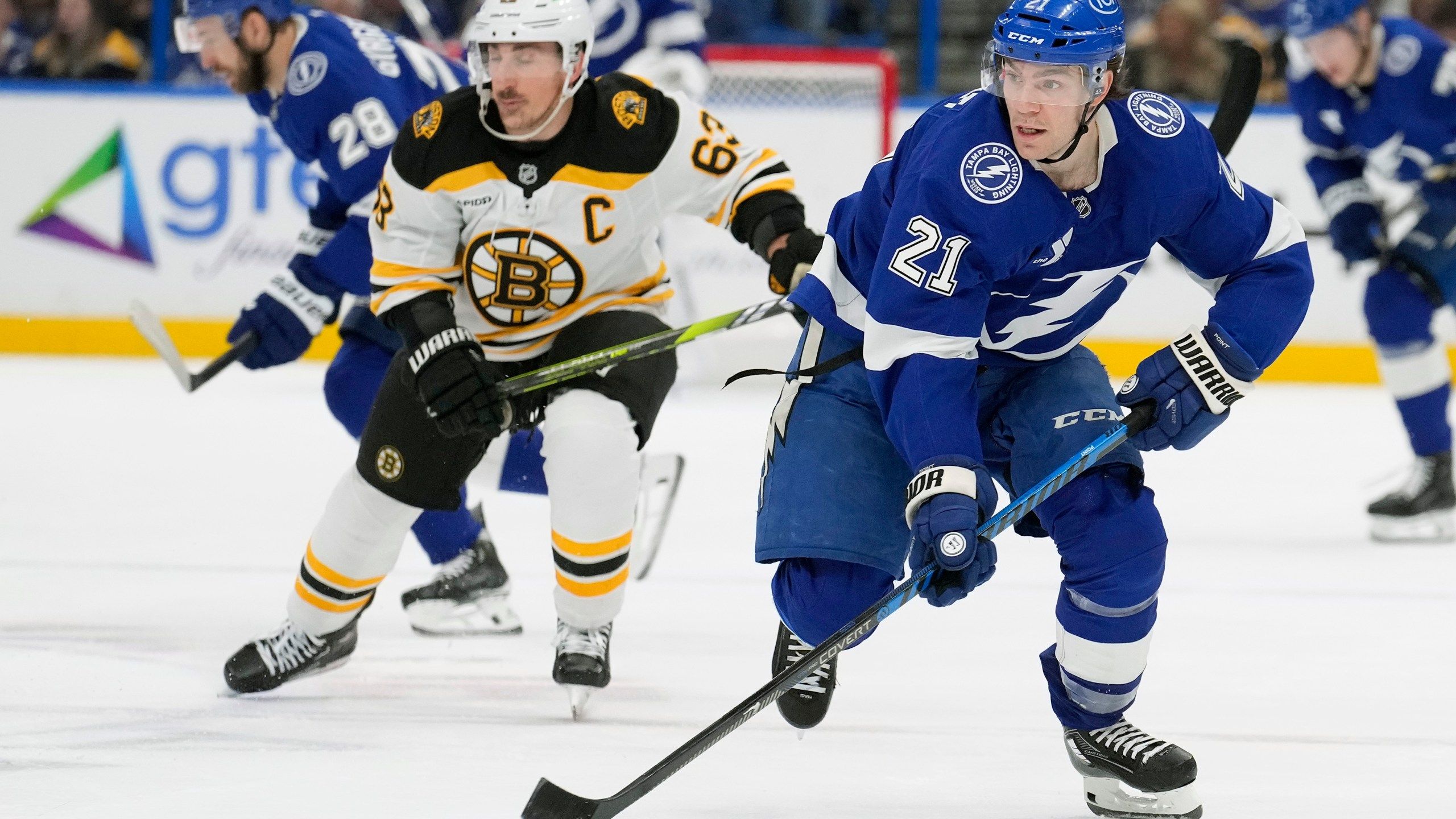2560x1440 Brayden Point Reaches 600 Career Points In Lightning's 4 1 Victory Over The Bruins