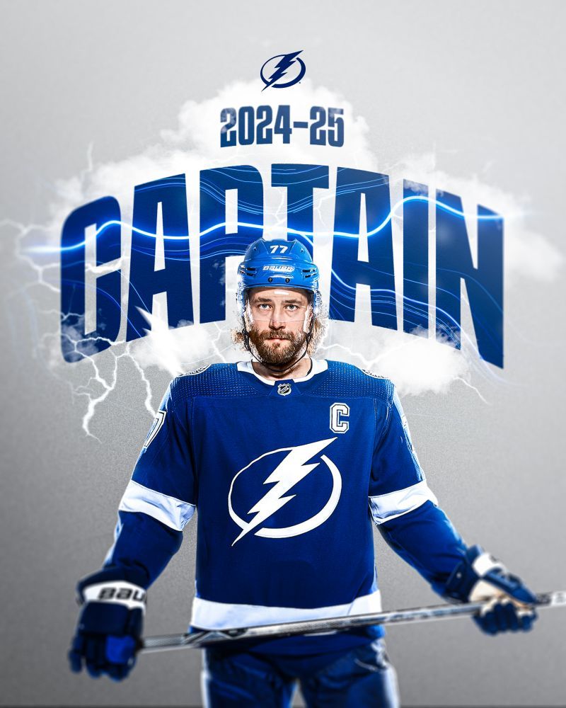 800x1000 Introducing our 11th captain in franchise history: Victor Hedman ⚡️ ➡️ /24captain. Tampa Bay Lightning comments