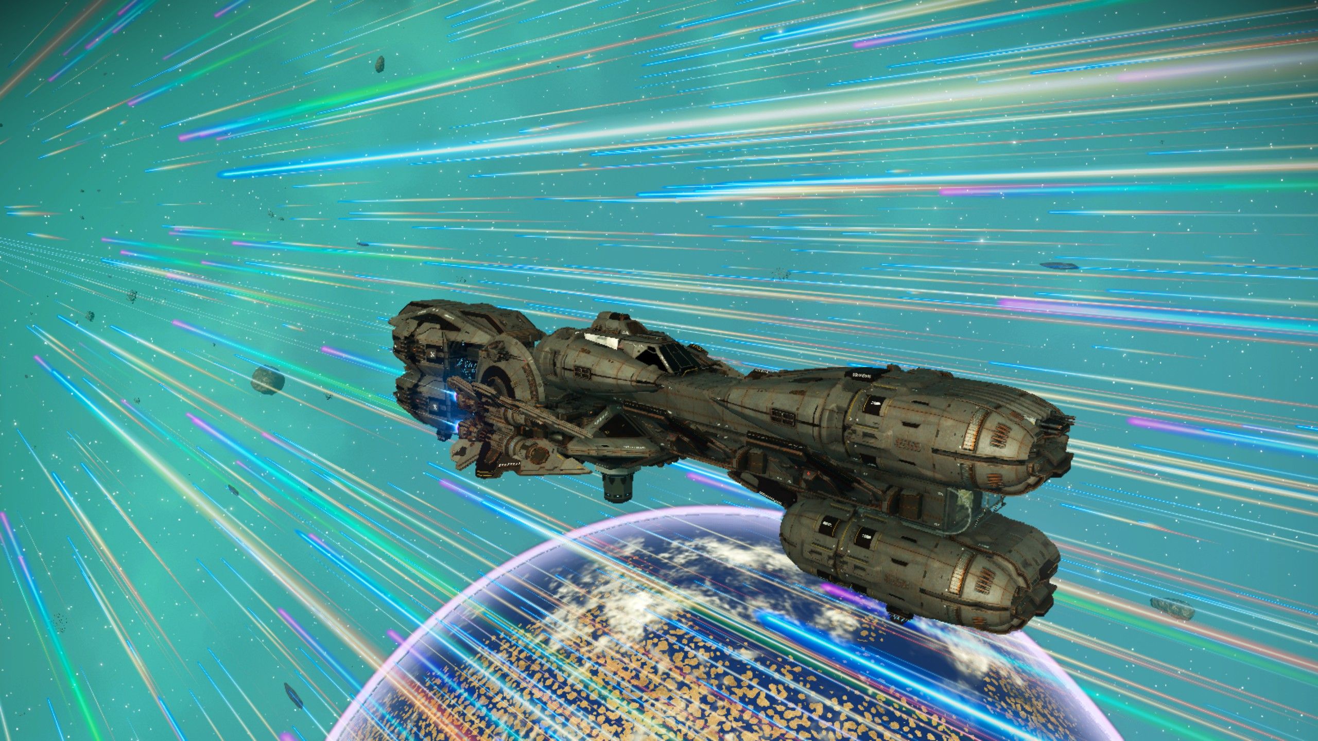 2560x1440 My attempt at USS Sulaco from Alien
