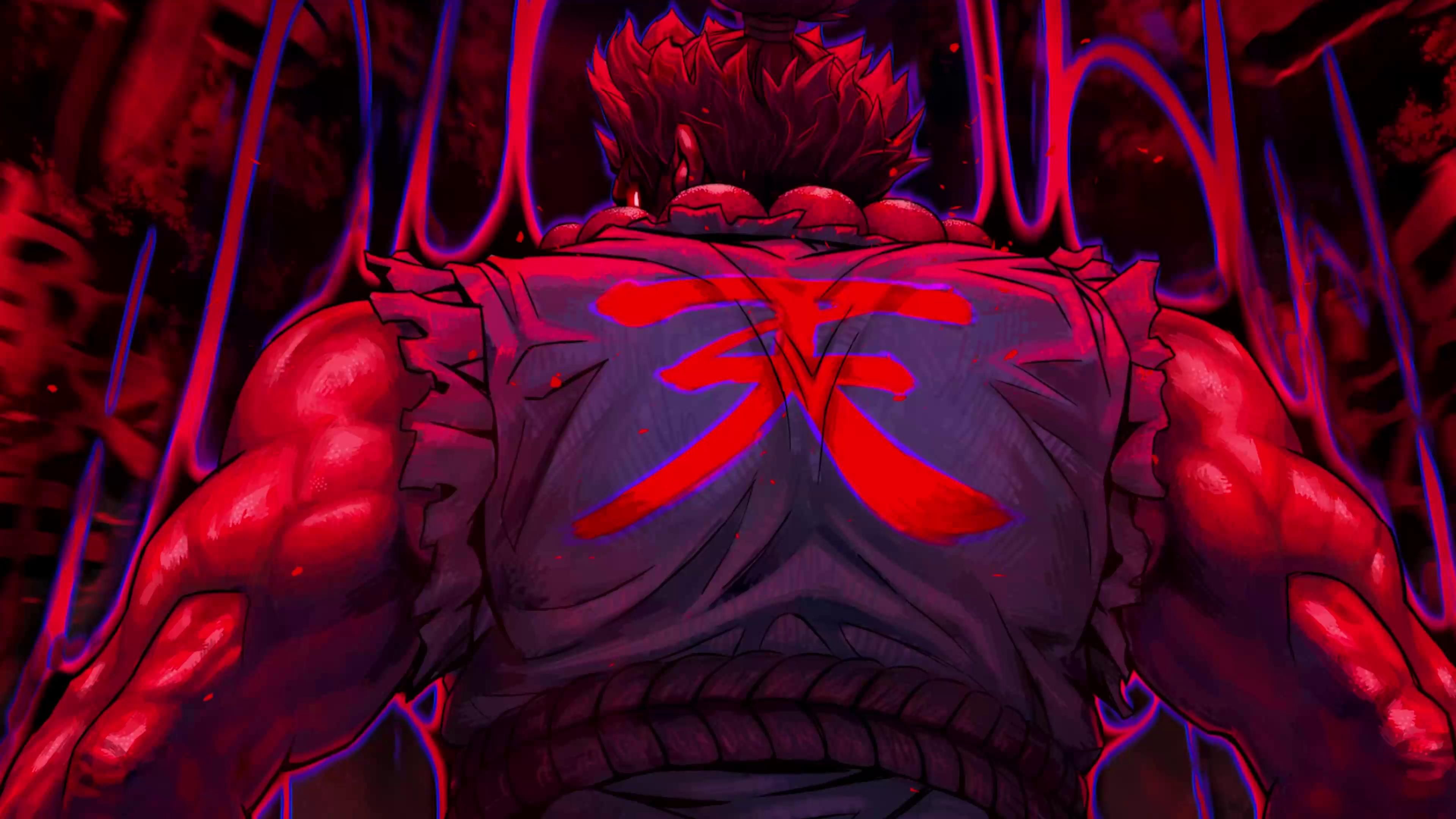 3840x2160 Akuma (Street Fighter) Live Wallpaper
