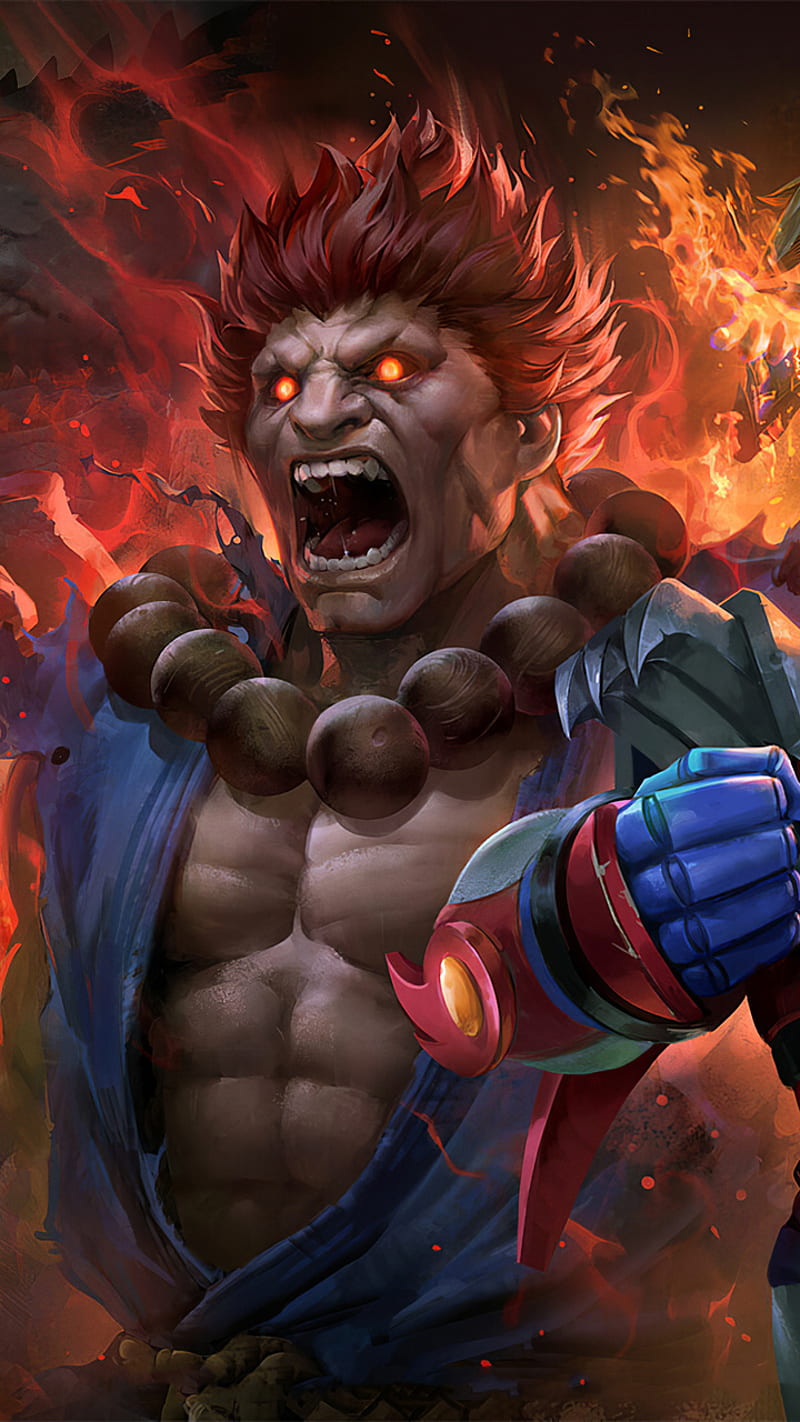 800x1422 Akuma, Street Fighter, Tekken, HD phone wallpaper