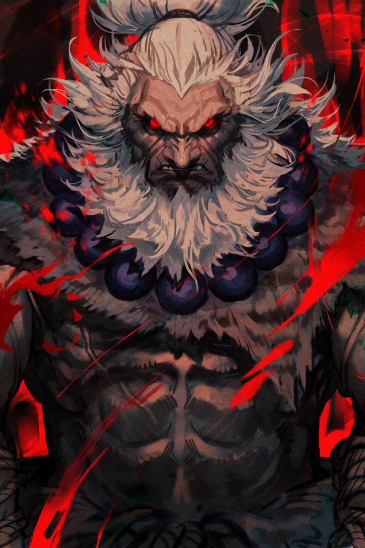 736x1104 Akuma Street Fighter Art. Cyberpunk kratos, Akuma sf6 fanart, Sf6 akuma wallpaper
