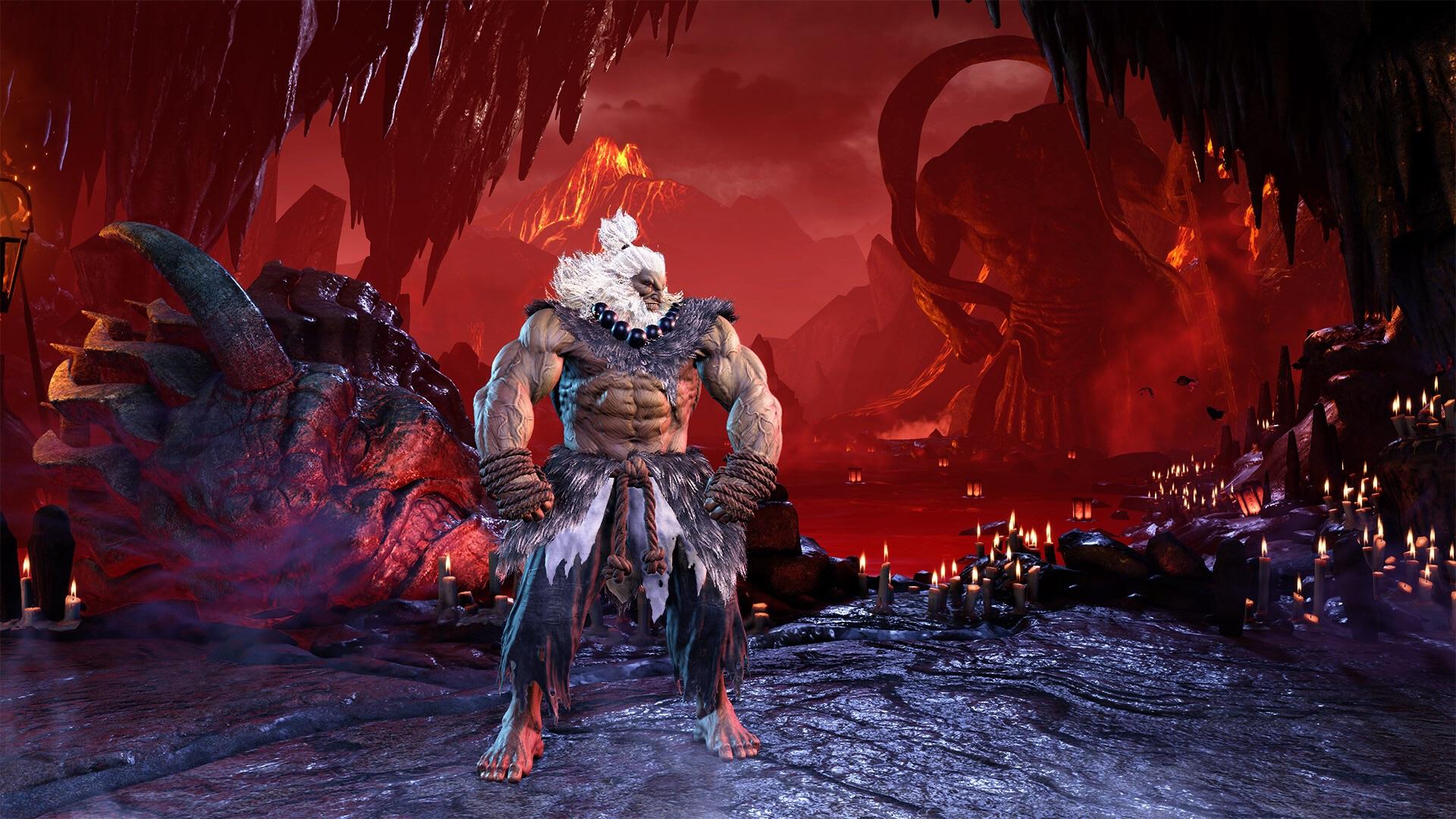 1920x1080 SF6 Akuma Artwork & Gameplay Screenshots