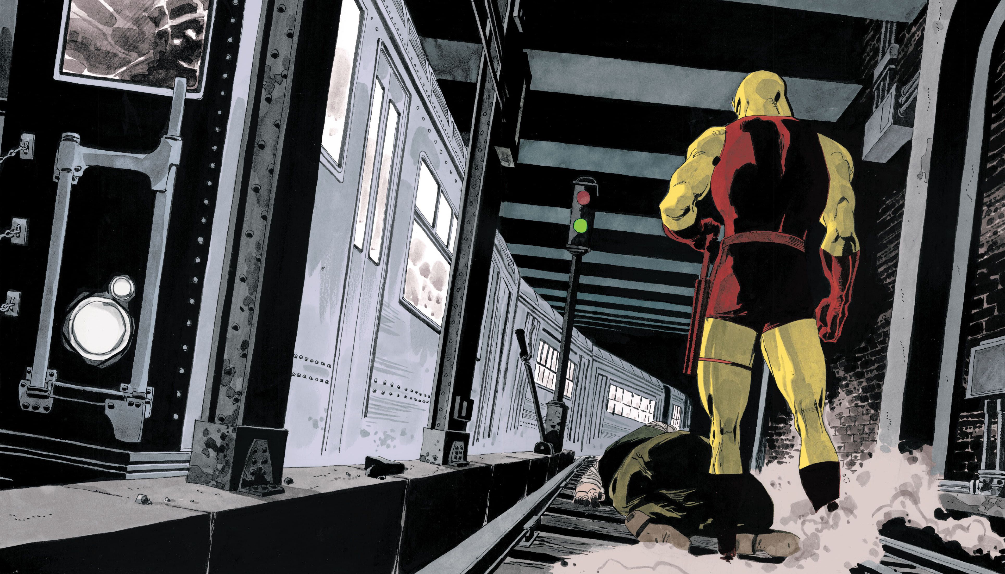 3859x2203 Daredevil: Yellow
