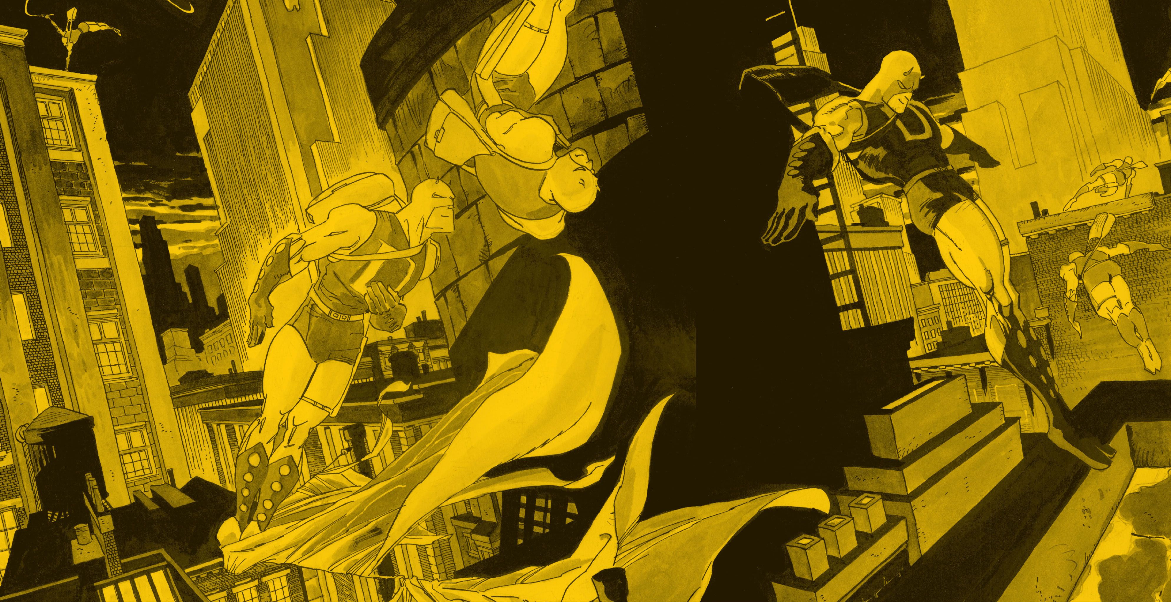 3975x2045 Download Comic Daredevil: Yellow HD Wallpaper