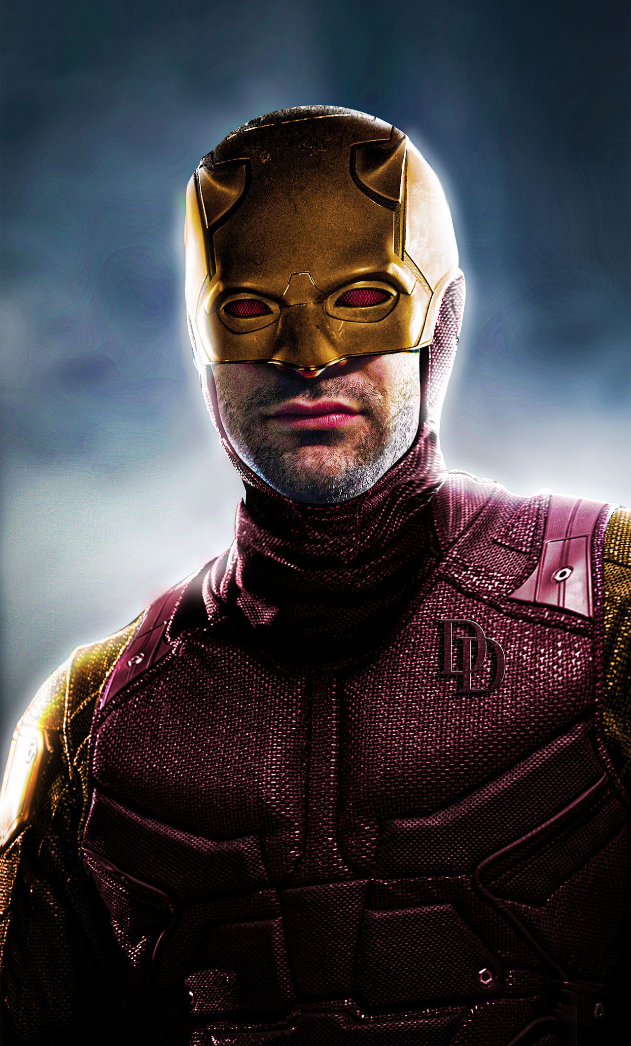 1280x2120 Daredevil Red Yellow Suit iPhone , HD 4k Wallpaper, Image, Background, Photos and Picture