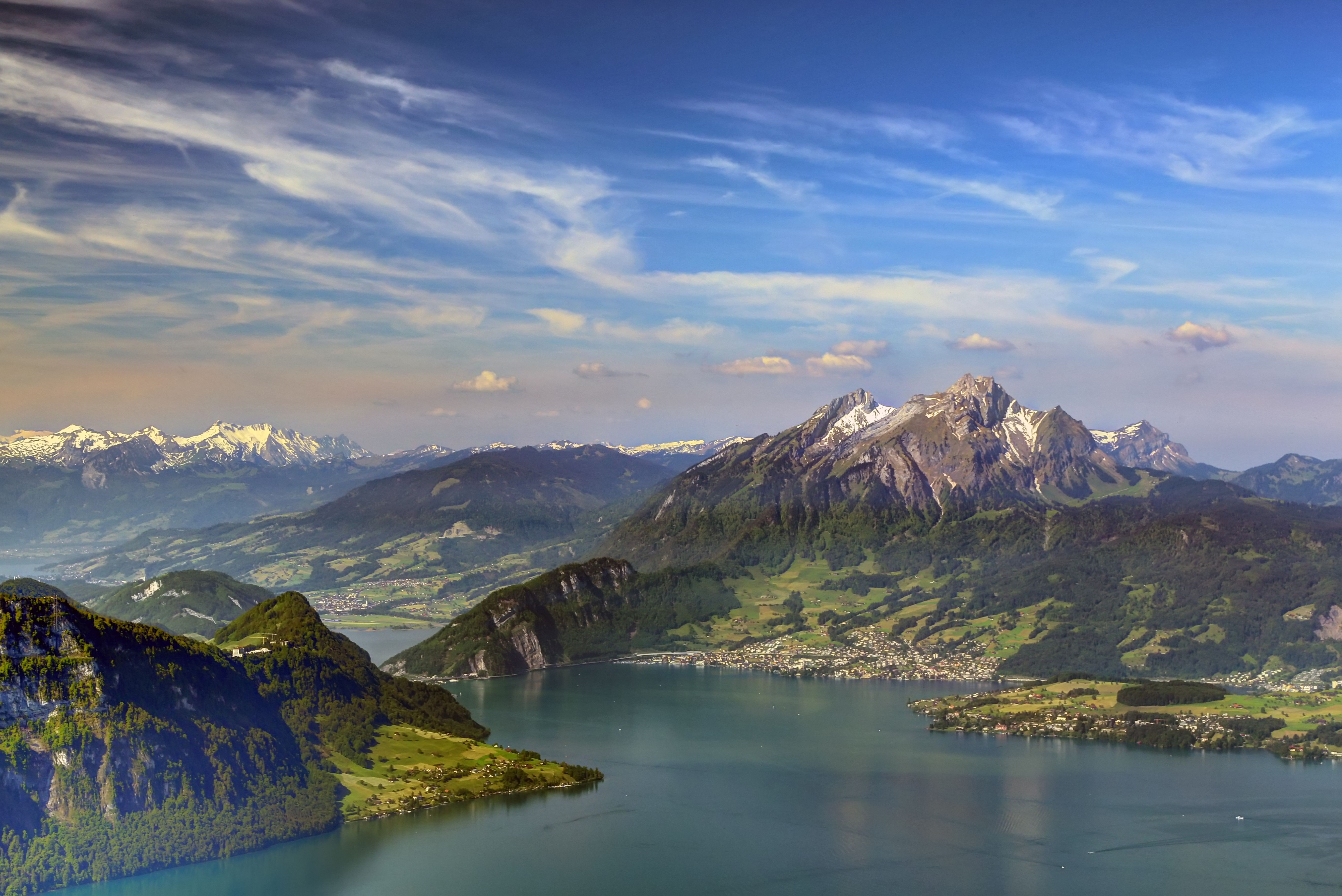 5454x3642 Desktop wallpaper: Switzerland, Earth, Mount Pilatus, Landscape, Lucerne, Mountain, Sky, Mountains 4K free download for PC. 356418