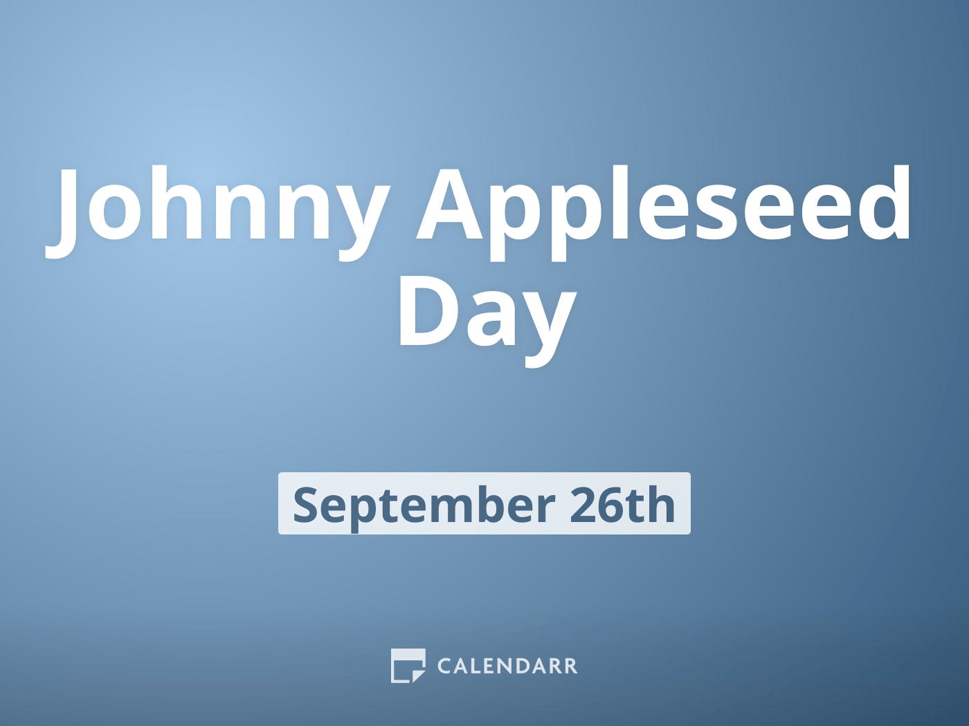 1400x1050 Johnny Appleseed Day