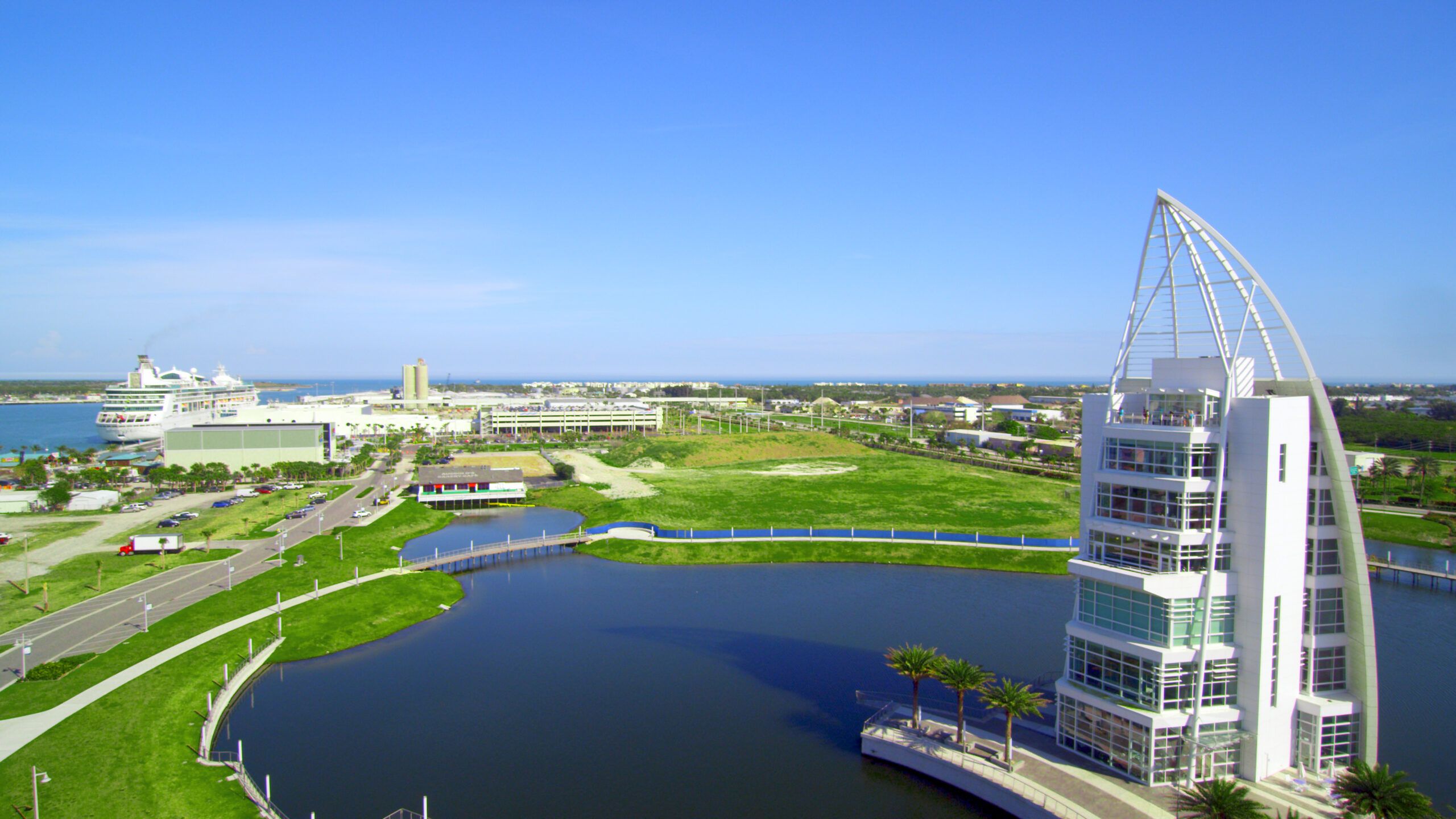 2560x1440 Port Canaveral on Florida's Space Coast