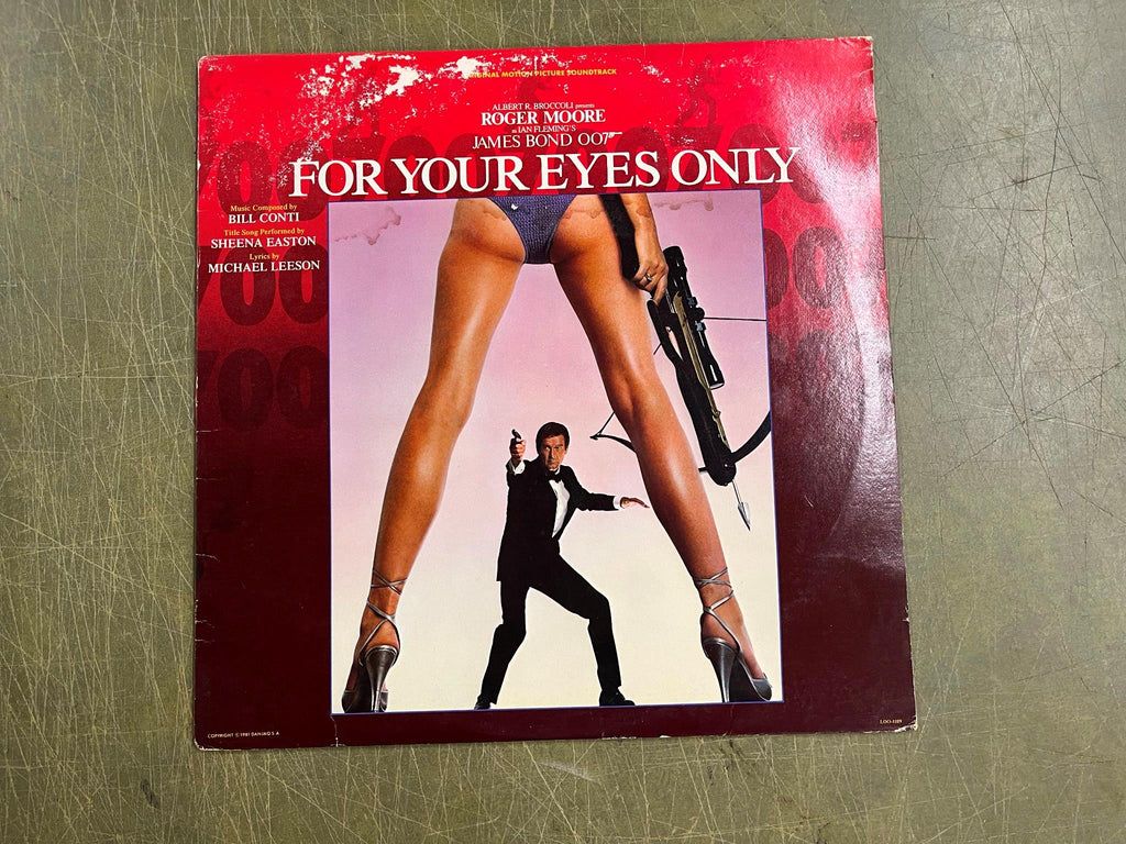 1024x768 For Your Eyes Only SoundTrack James Bond 007 1981 Vinyl LP