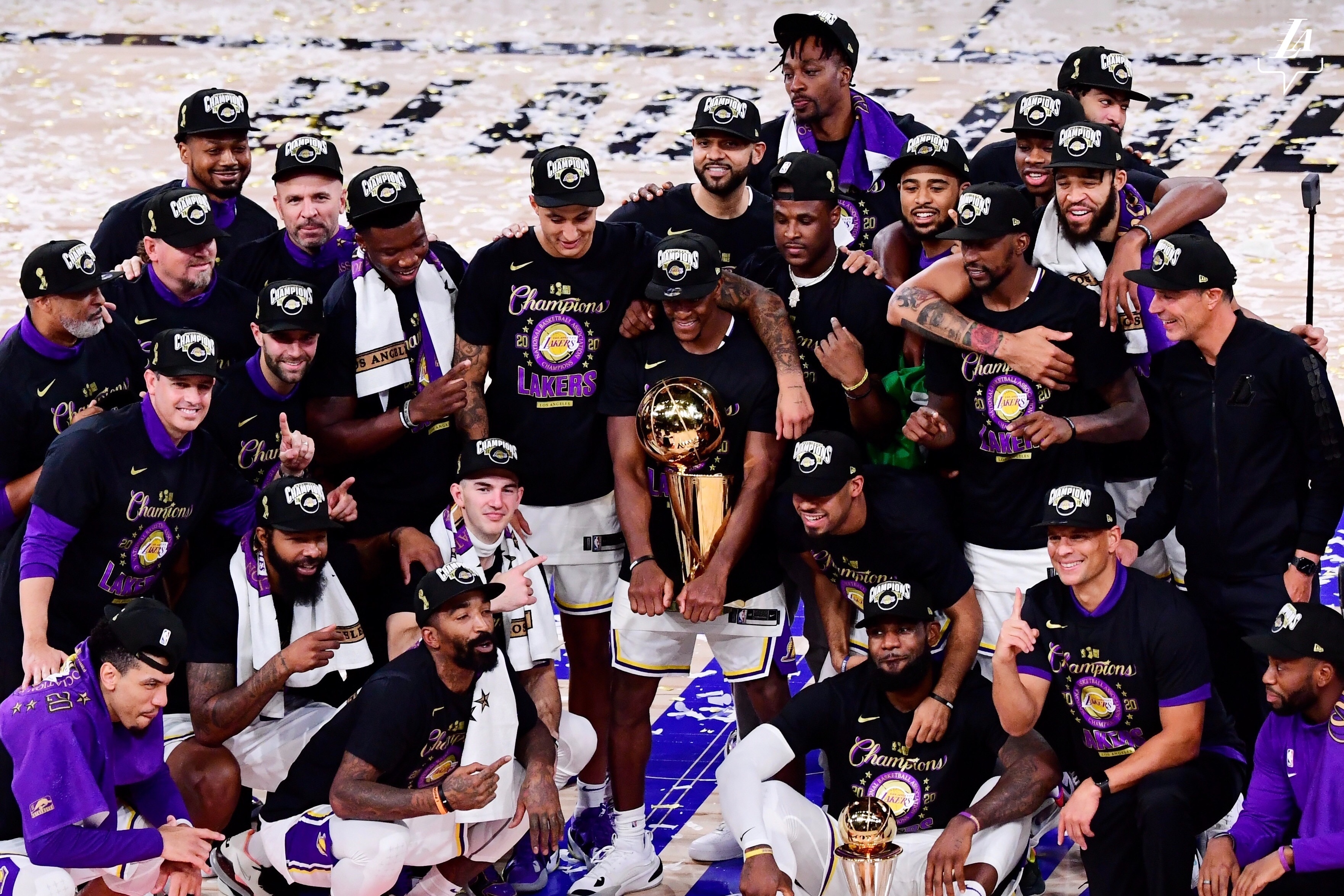 3523x2349 Lakers Conquer 17th NBA Title; James Earns NBA Finals MVP