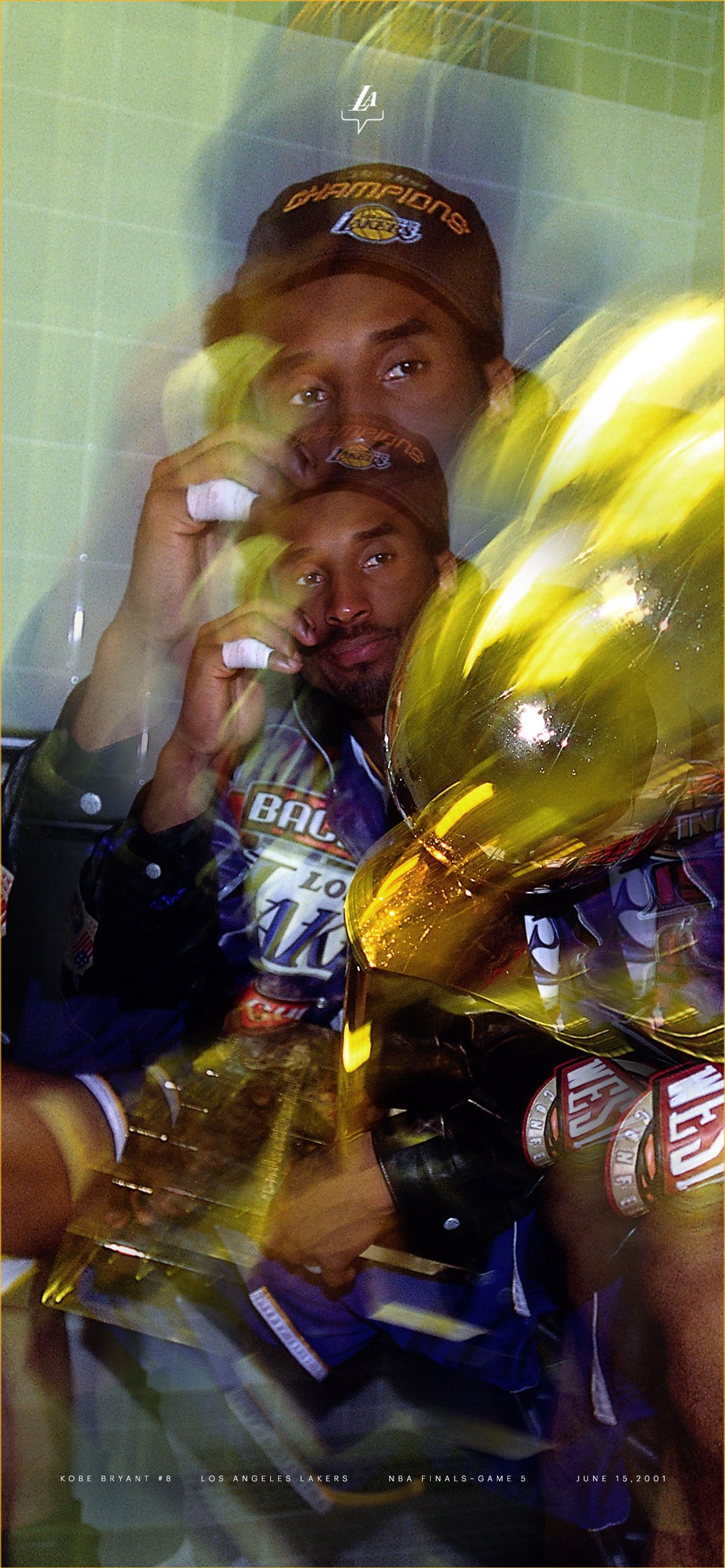 1170x2532 Digital Wallpaper. Los Angeles Lakers