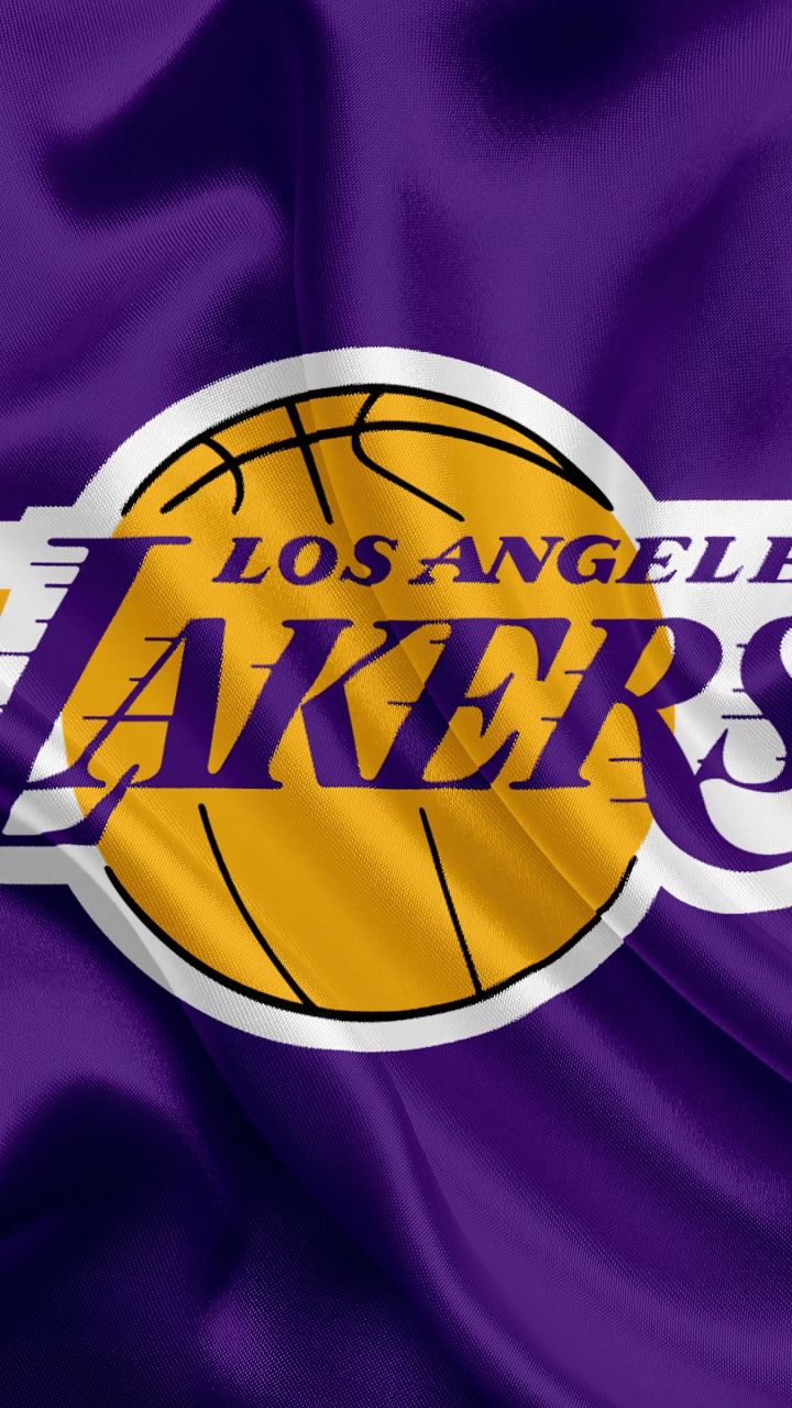 720x1280 Los Angeles Lakers Wallpaper 4K, Logo, Football team, Purple