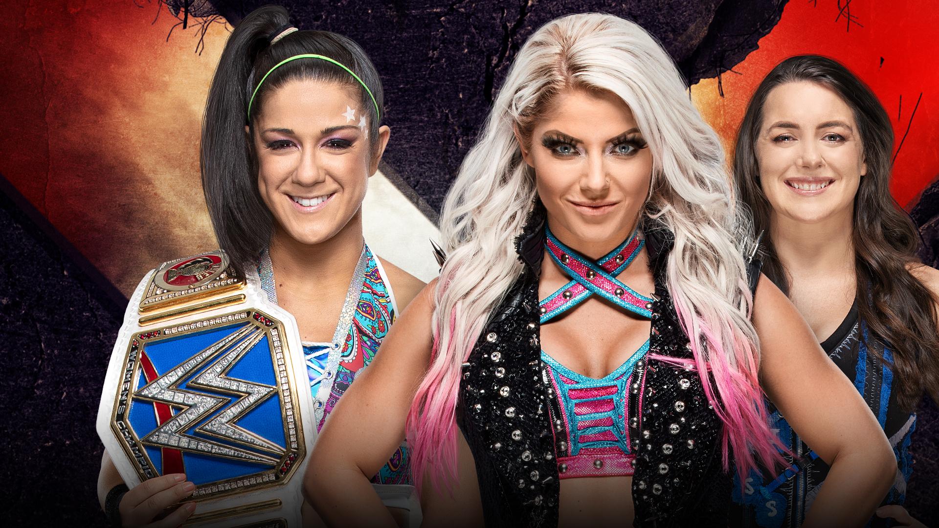 1920x1080 Bayley Vs. Alexa Bliss & Nikki Cross Set For WWE Extreme Rules
