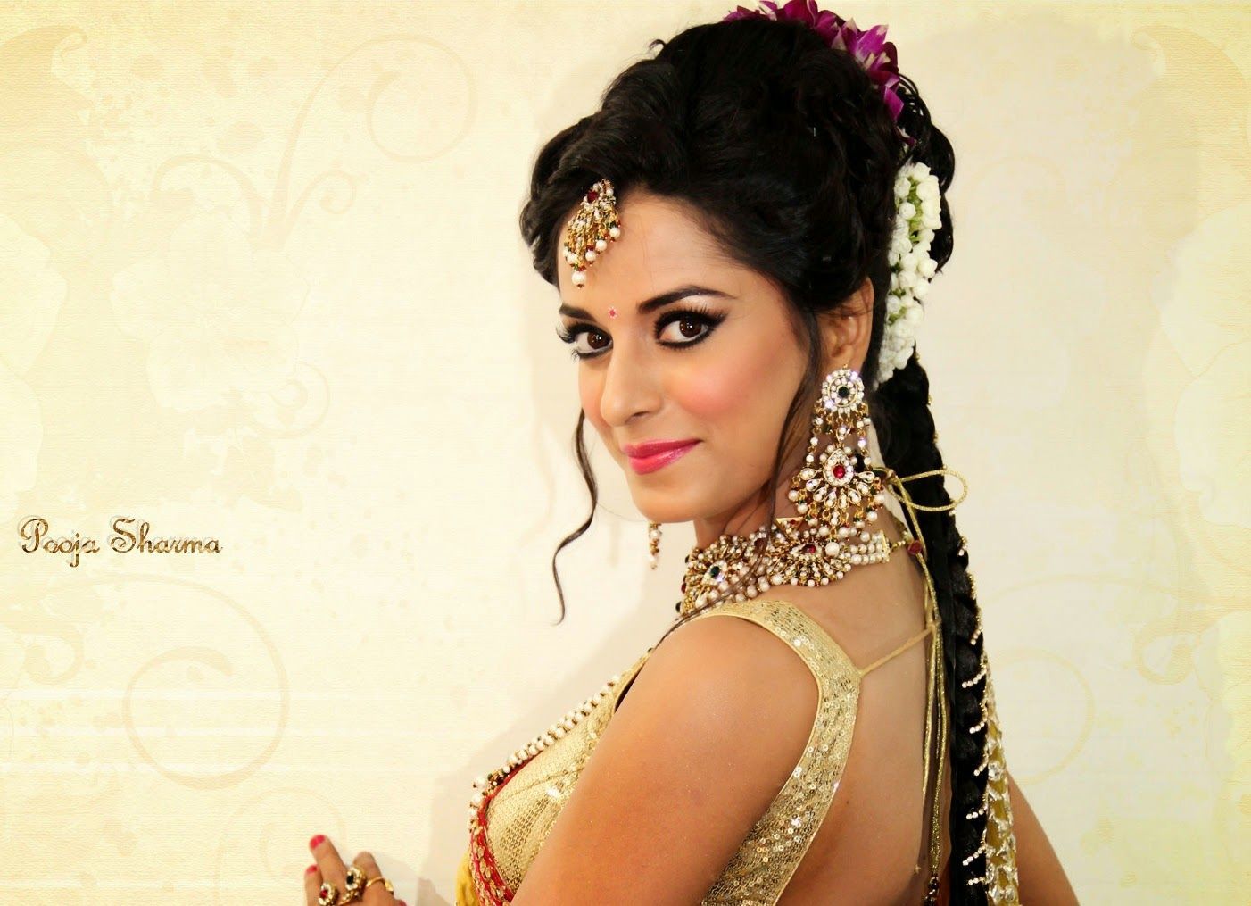 1402x1015 Pooja Sharma Wallpaper