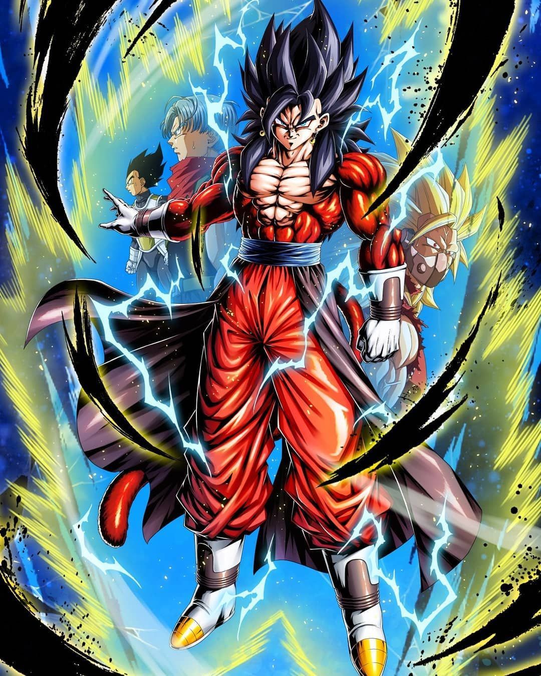 1080x1350 Vegito SSJ4 Wallpaper