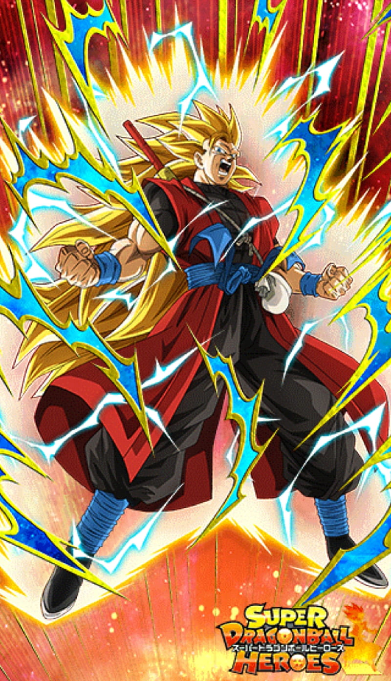 800x1394 Xeno SSJ3 Goku, dragonball, HD phone wallpaper