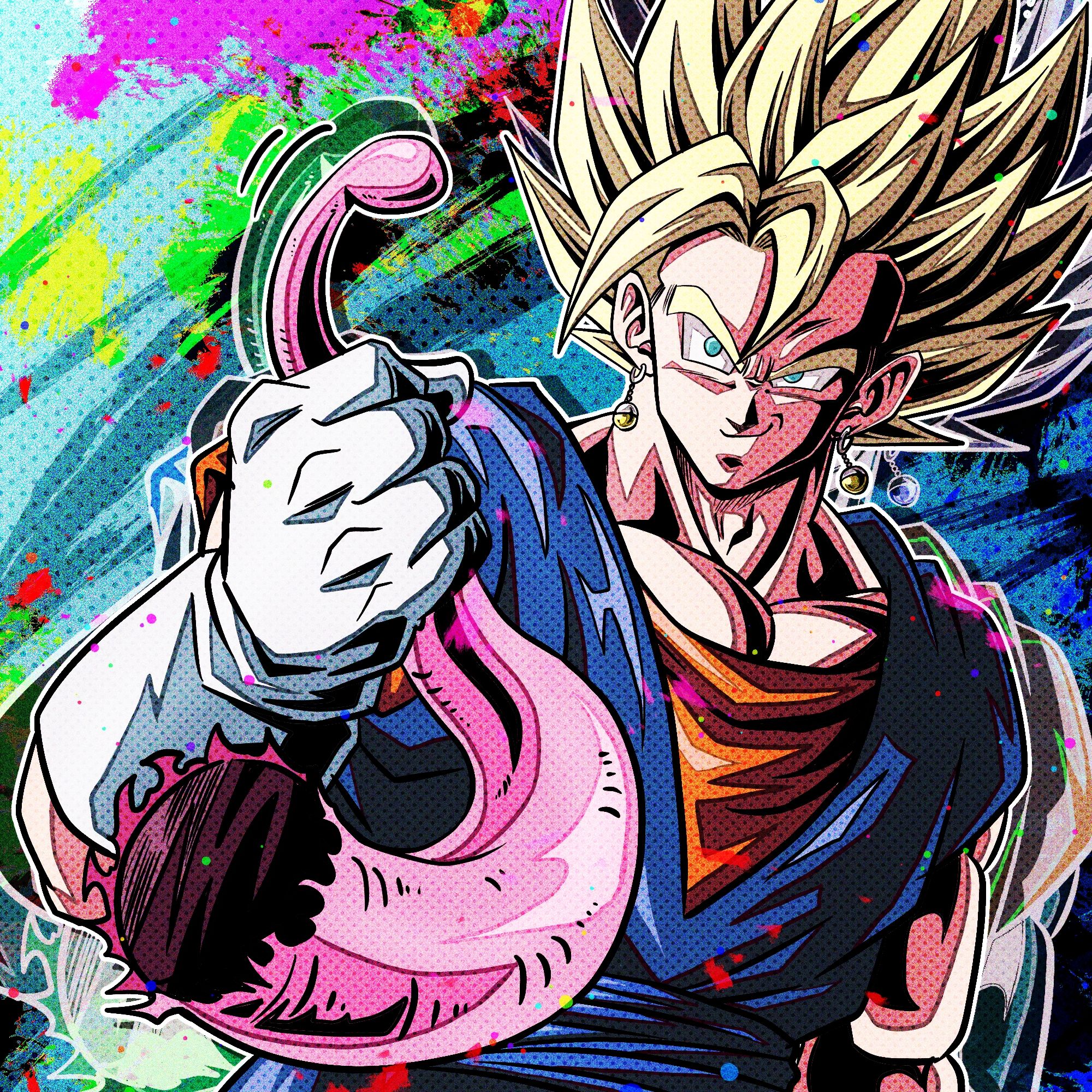 2000x2000 Vegito BALL by AKABEC0 Anime Image Board