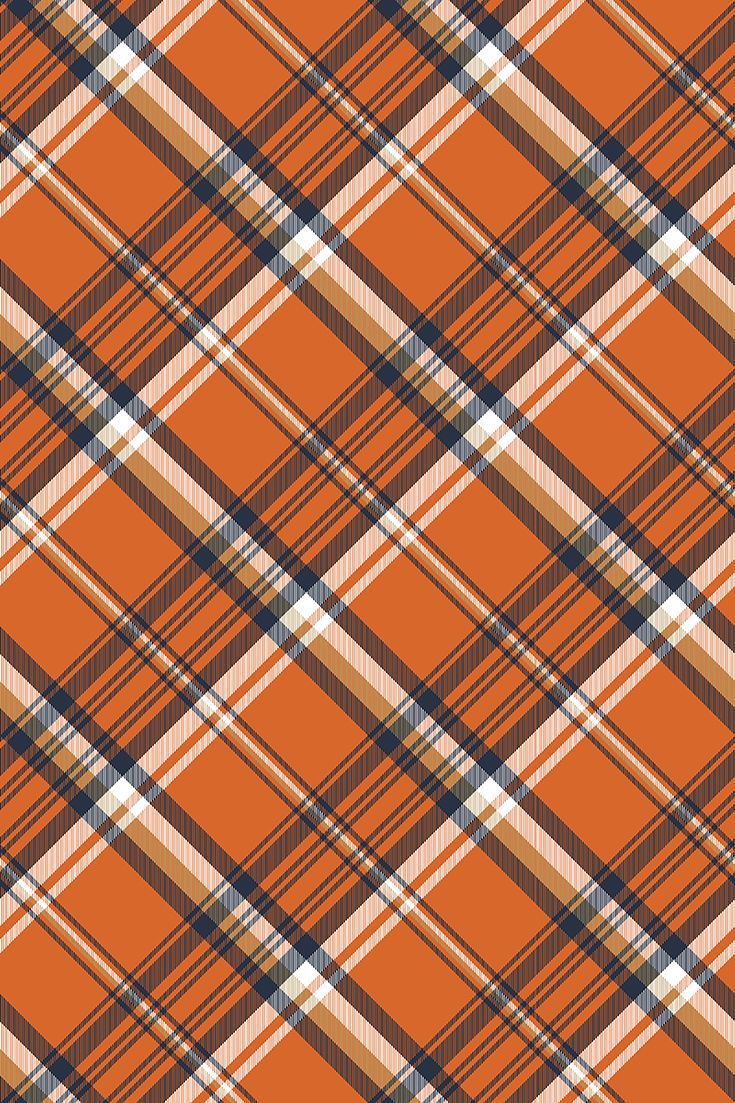 735x1103 Orange Check Plaid Seamless Pattern Vector Stock Vector (Royalty Free) 646753702