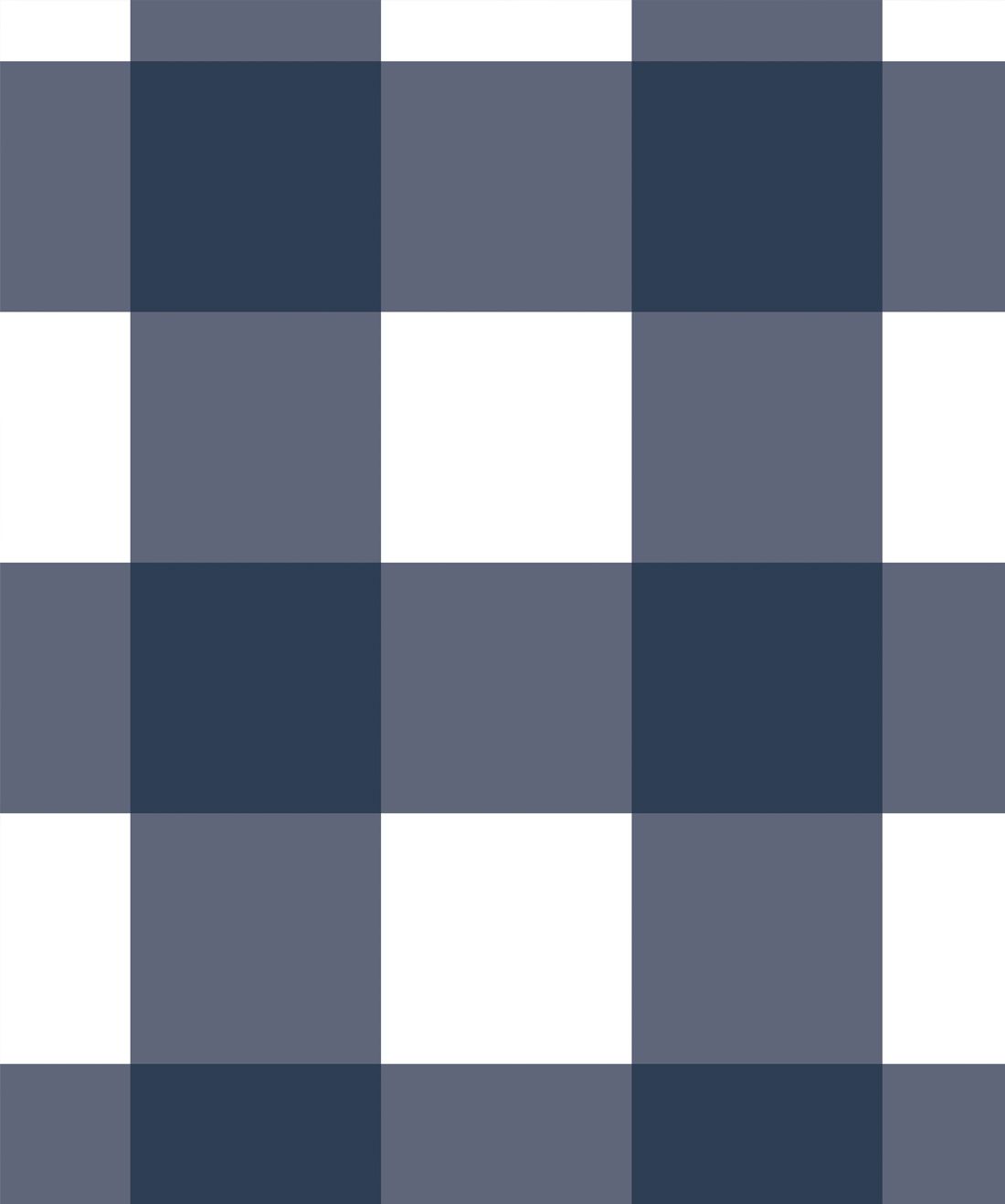 1100x1318 Milton & King’s Buffalo Check Wallpaper