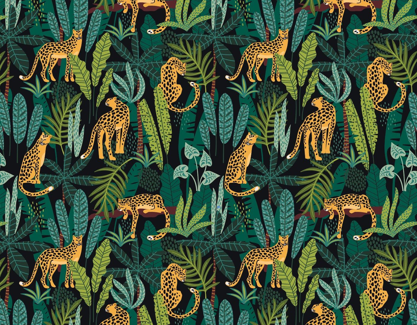 1394x1086 Cheetah Jungle WW2144