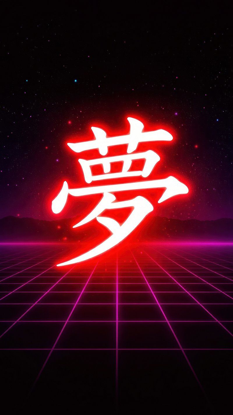 800x1422 Japanesse Kanji Image Wallpaper