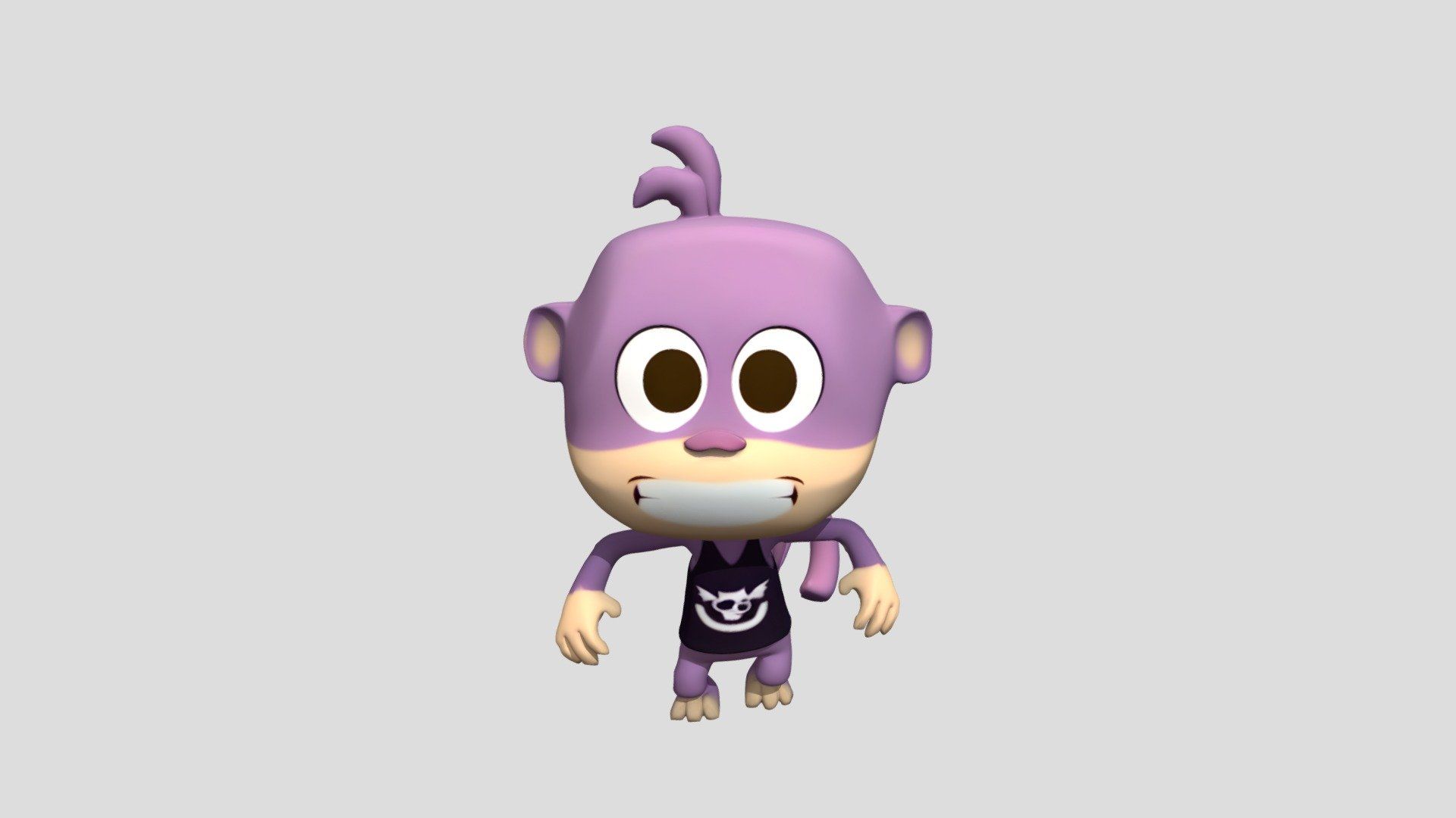 1920x1080 Mono Chulo (Canciones del Zoo) Free 3D model by rosasoteloperez1957 [6a9b2e0]