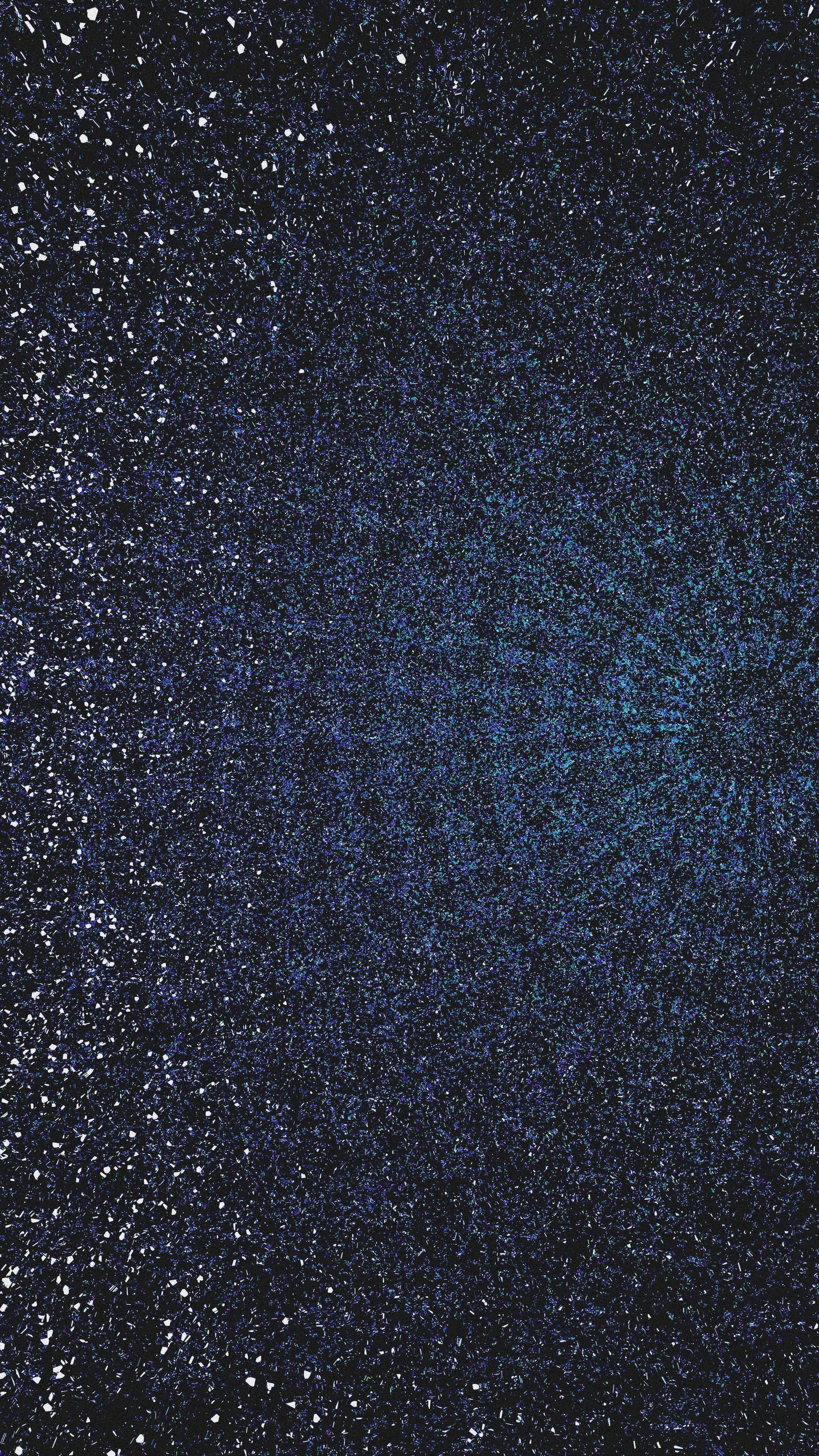3000x5333 Sparkling blue glitter background with a gradient effect