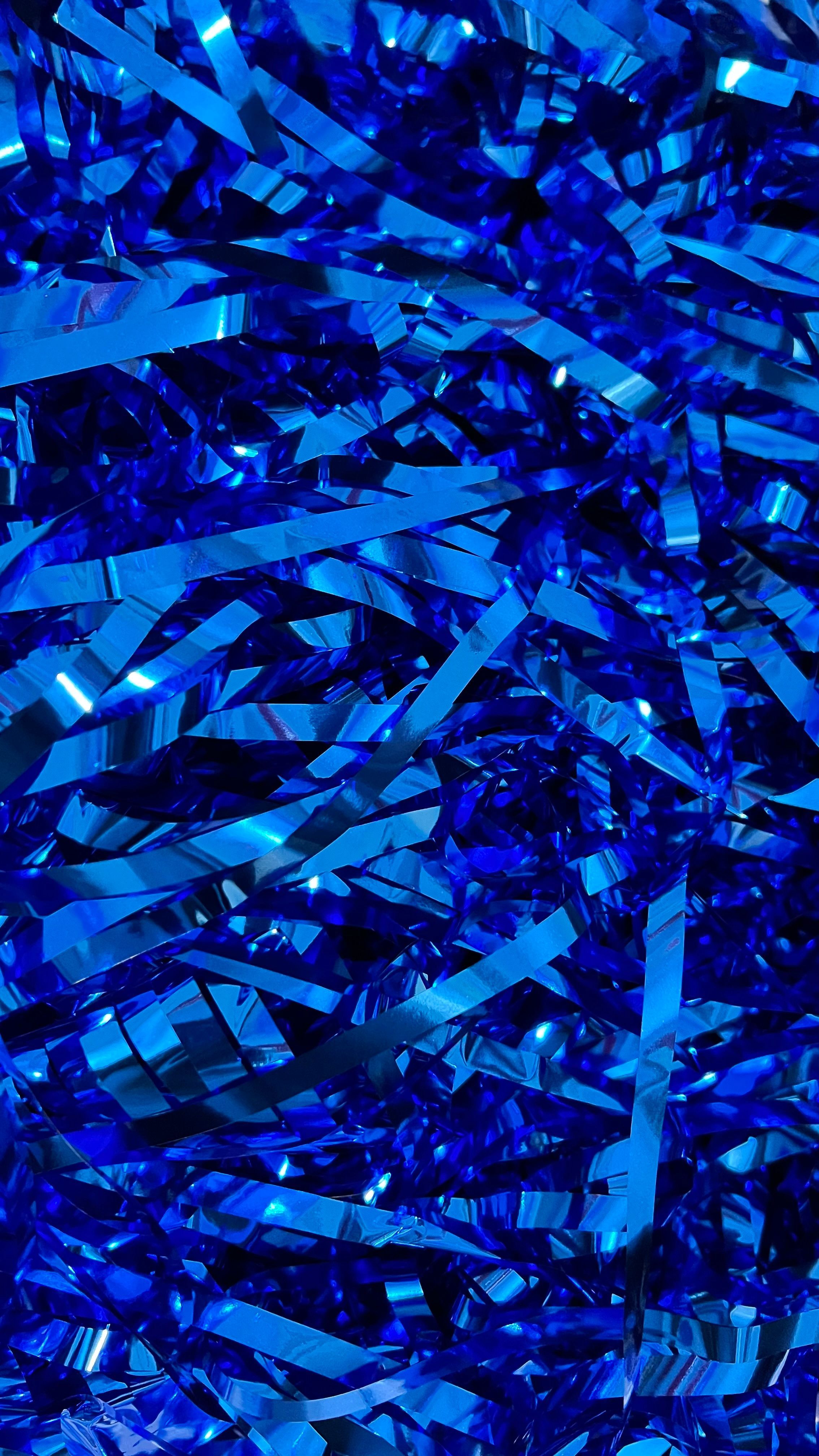 2268x4032 Blue Metallic Foils · Free