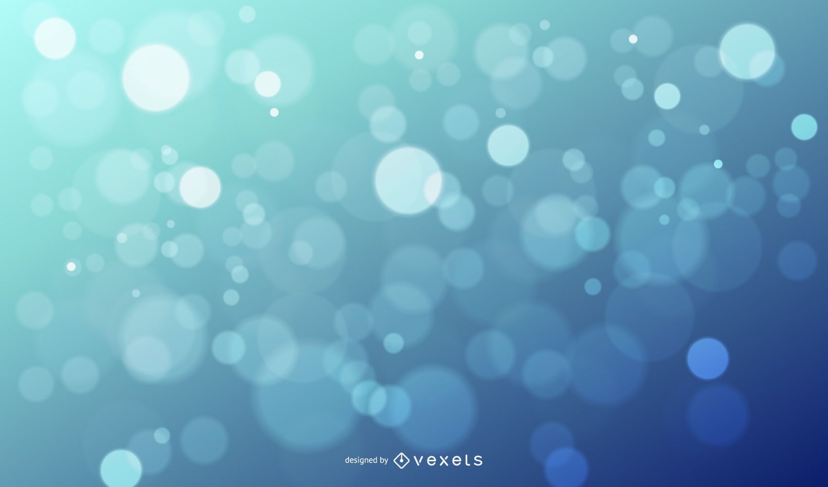 1701x1000 Bokeh Glares Shiny Blue Background Vector Download