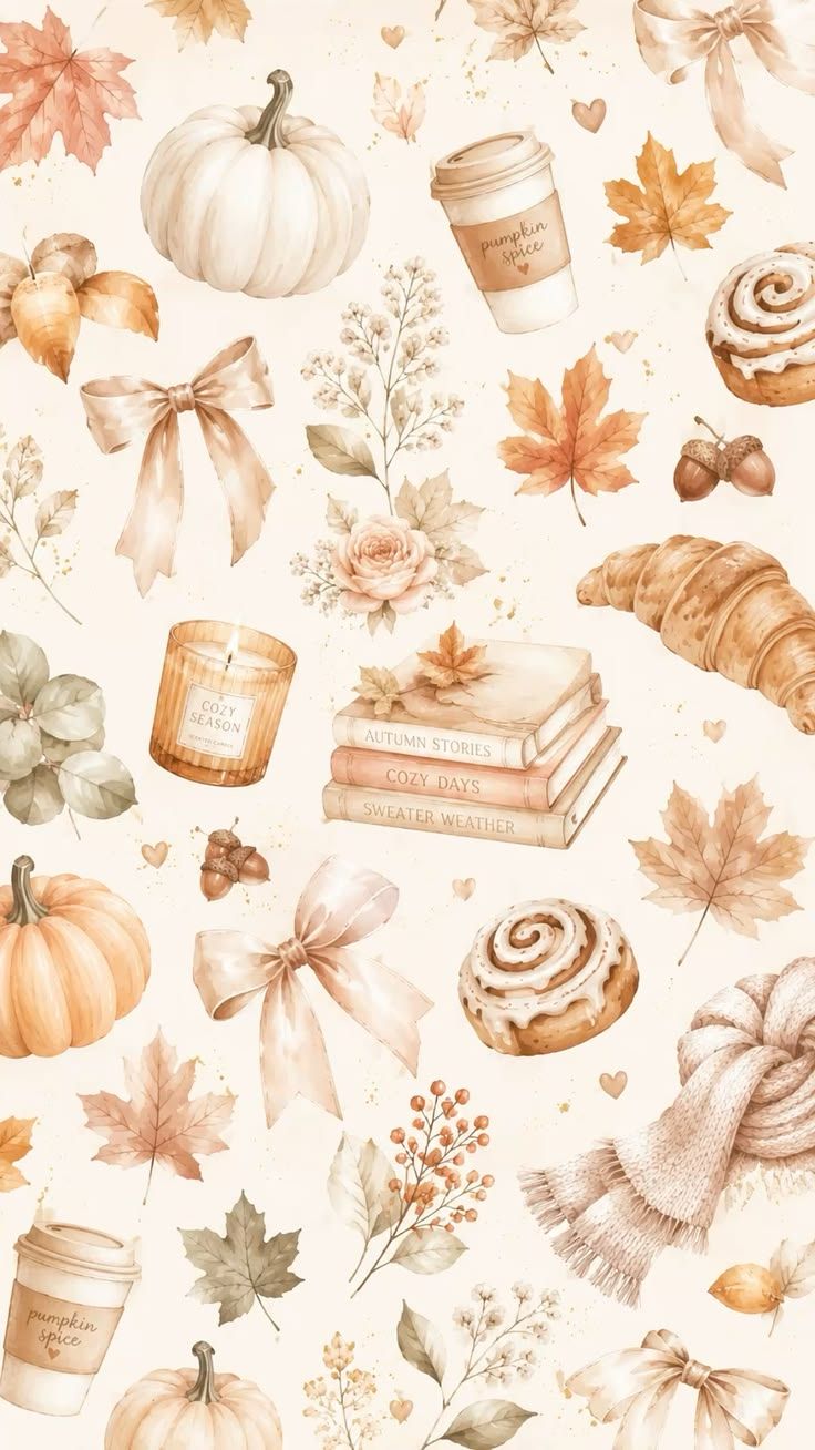 736x1308 Cozy Autumn Aesthetic Wallpaper