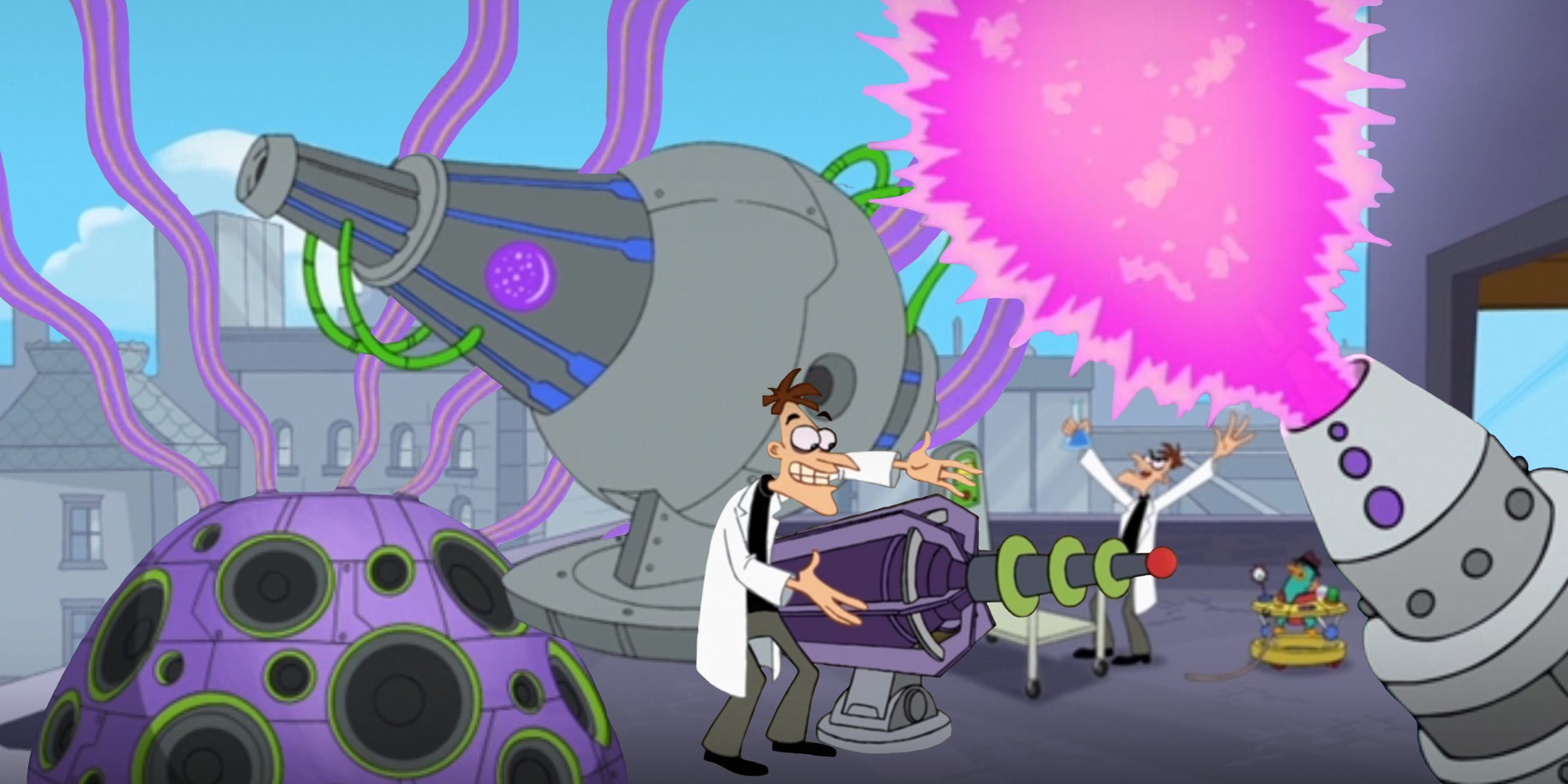 2600x1300 Dr. Doofenshmirtz's 10 Best Inventions In Phineas & Ferb, Ranked